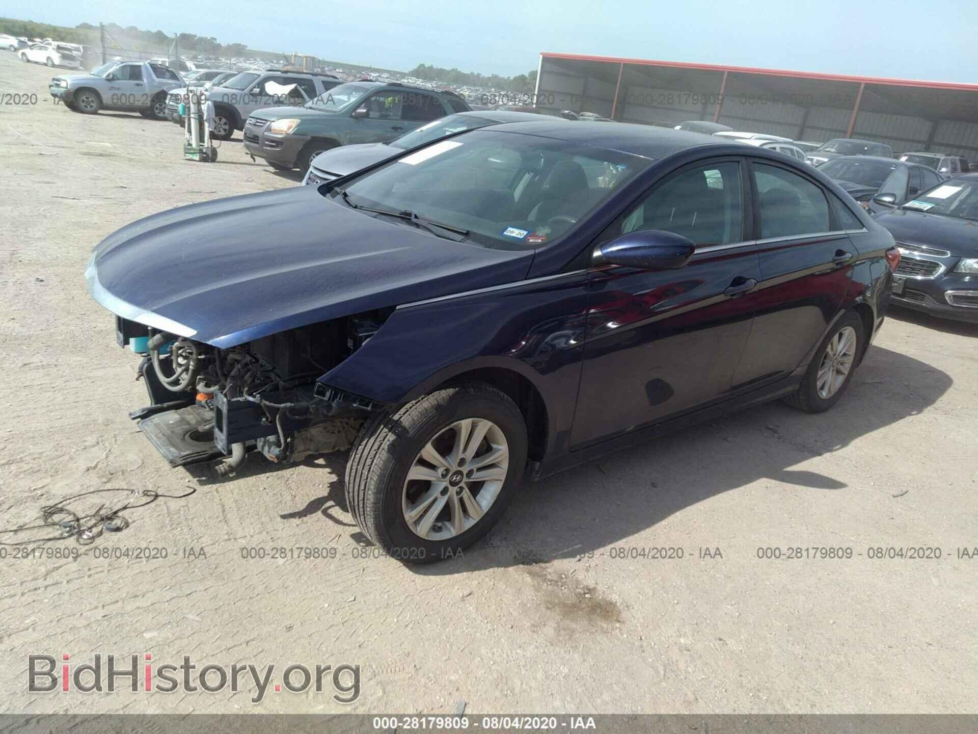 2012 HYUNDAI SONATA - VIN: 5NPEB4AC3CH338595 - Фото 2