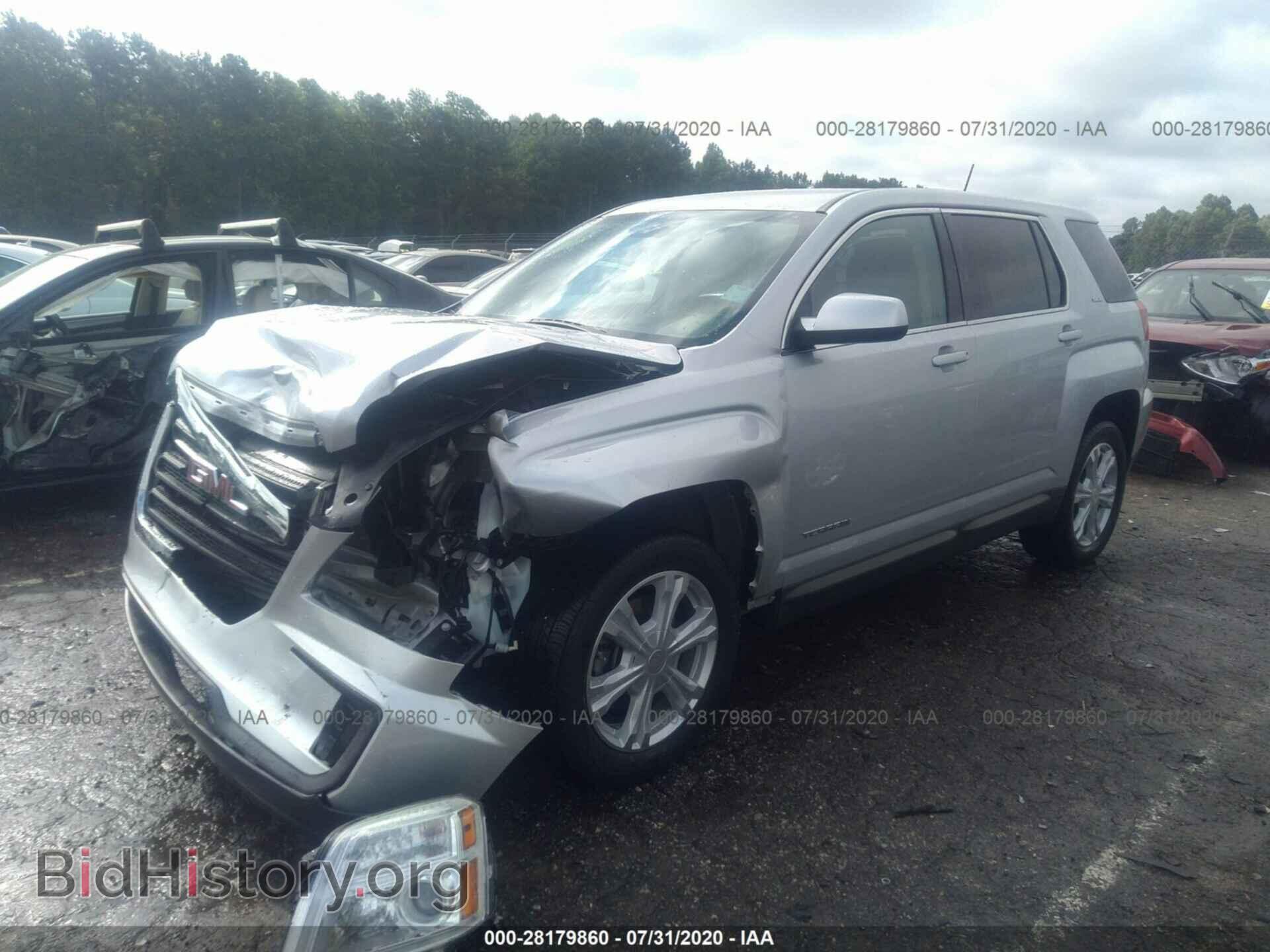 2017 GMC TERRAIN - VIN: 2GKALMEK2H6303799 - Фото 2