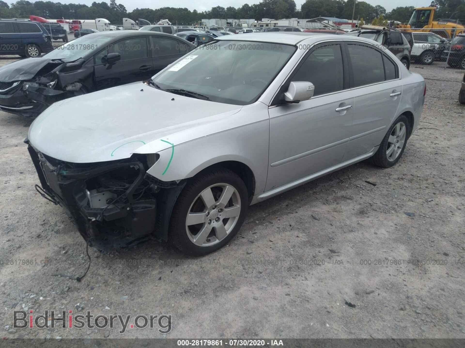 2009 KIA OPTIMA - VIN: KNAGE228195335411 - Фото 2