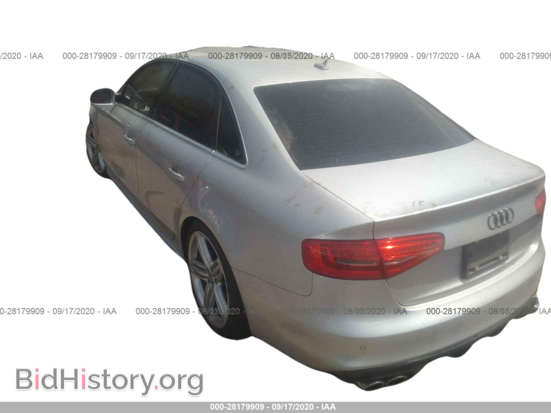 2013 AUDI S4 - VIN: WAUMGAFL3DA181192 - Фото 3