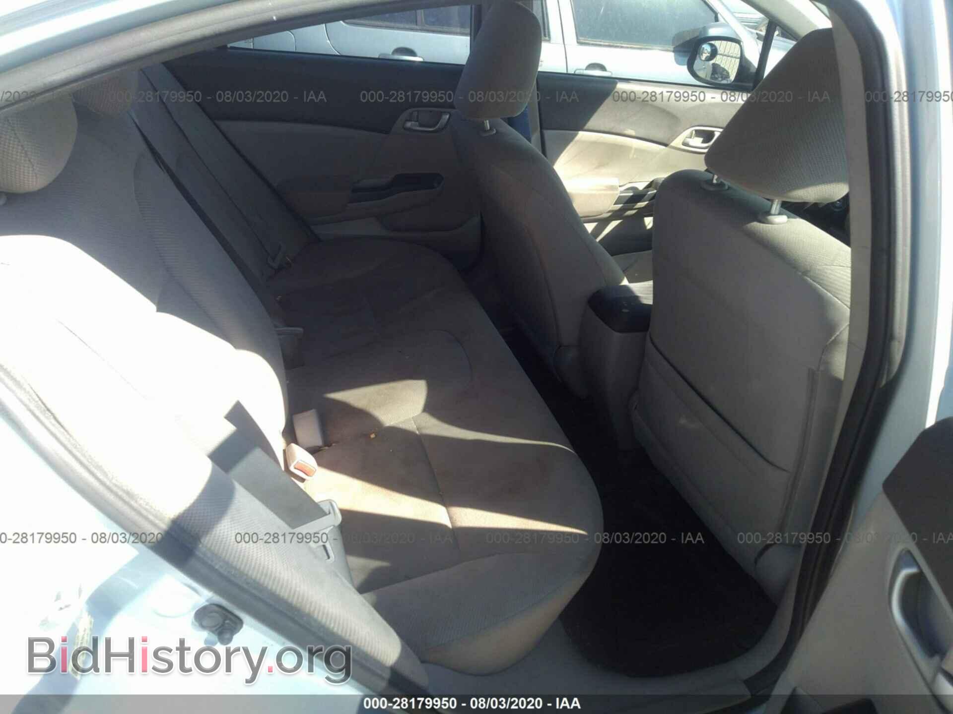 2012 HONDA CIVIC SDN - VIN: 19XFB2F53CE034366 - Фото 8
