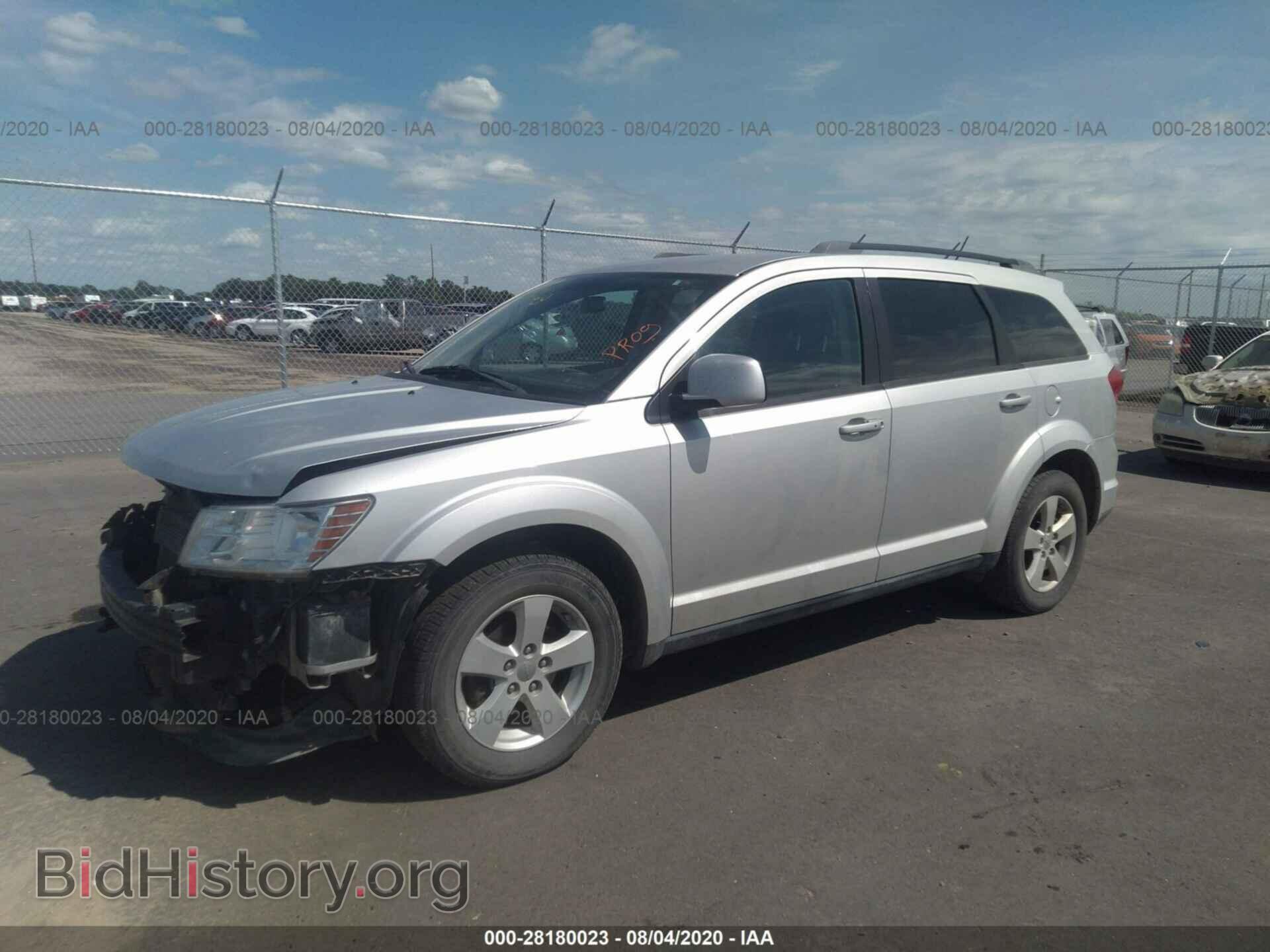 2012 DODGE JOURNEY - VIN: 3C4PDDBG0CT206219 - Фото 2