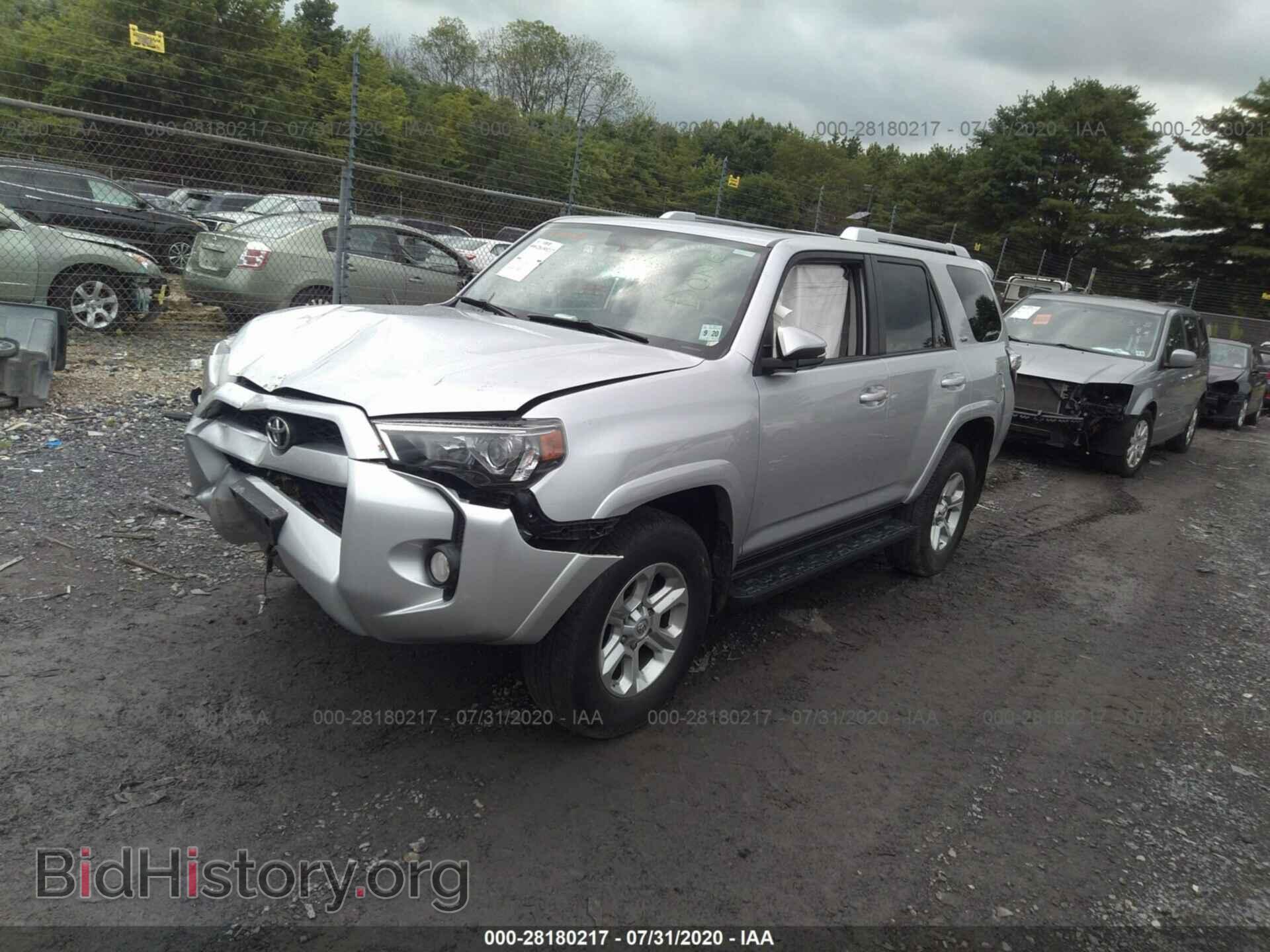 2015 TOYOTA 4RUNNER - VIN: JTEBU5JR3F5248564 - Фото 2