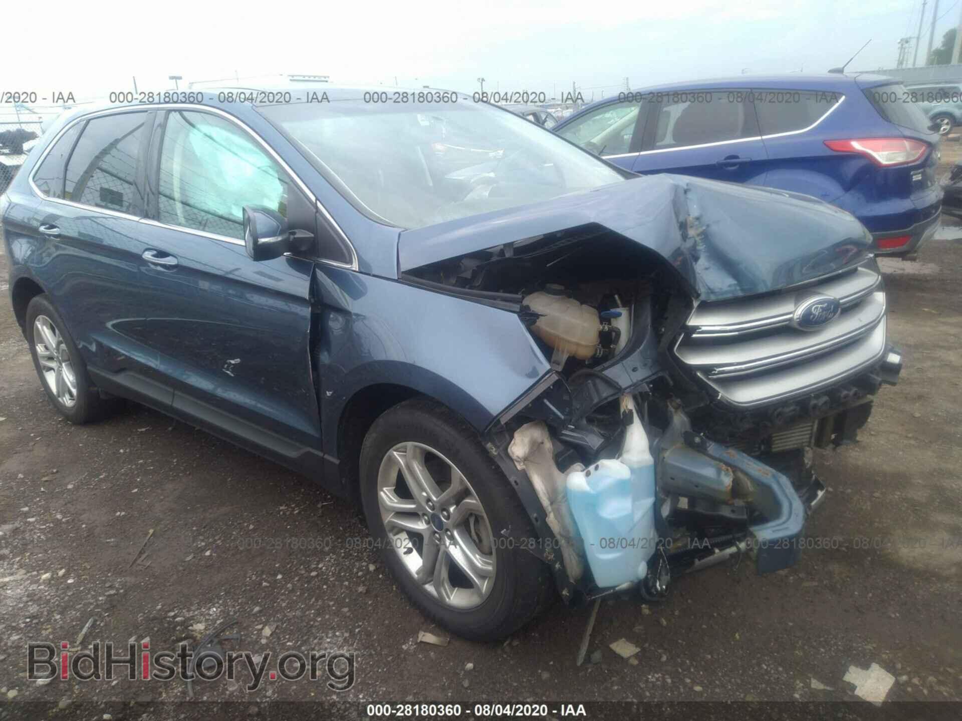 Фотография 2FMPK4K99JBB15574 - FORD EDGE 2018