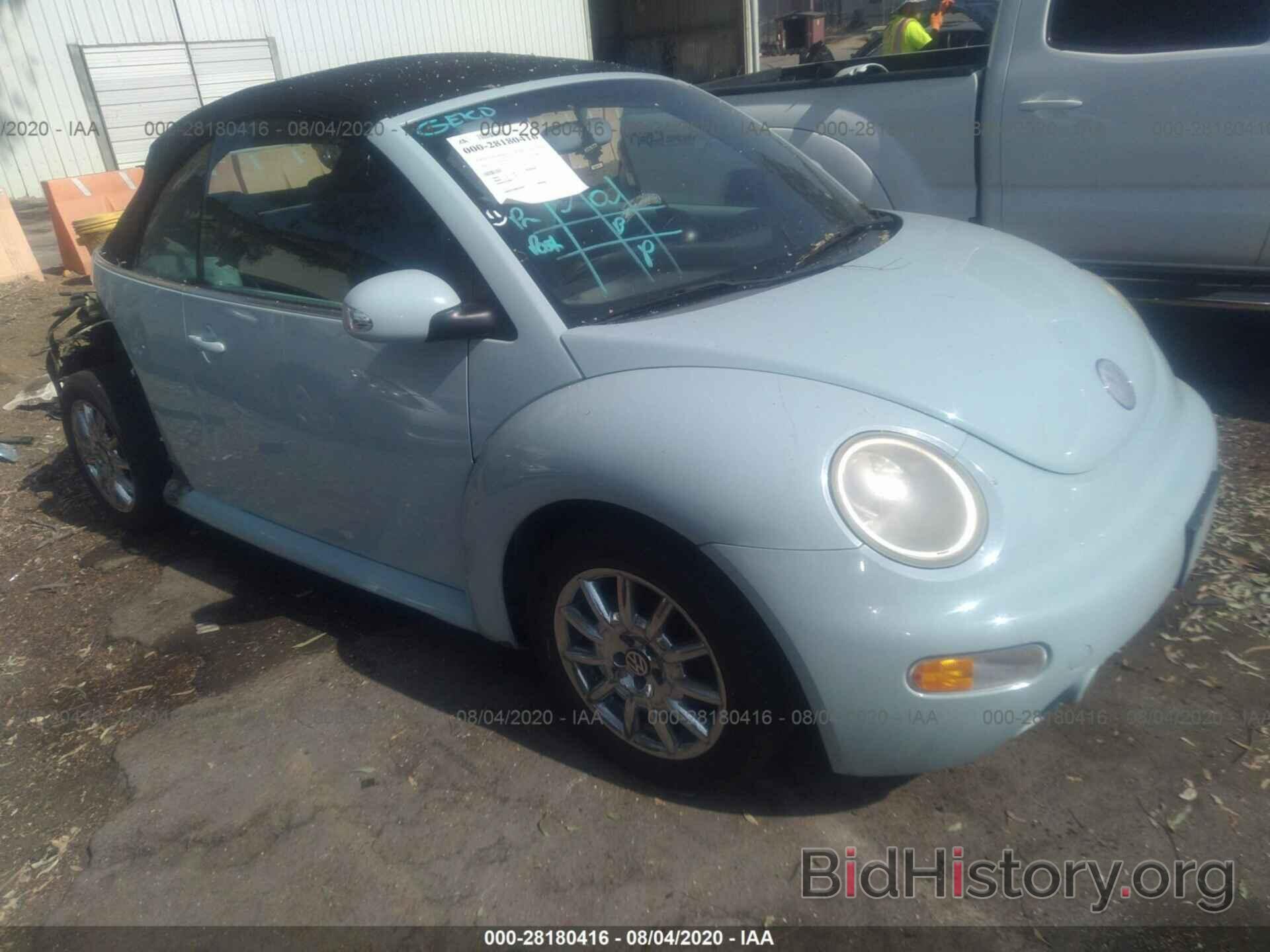 Photo 3VWCM21Y04M307640 - VOLKSWAGEN NEW BEETLE CONVERTIBLE 2004