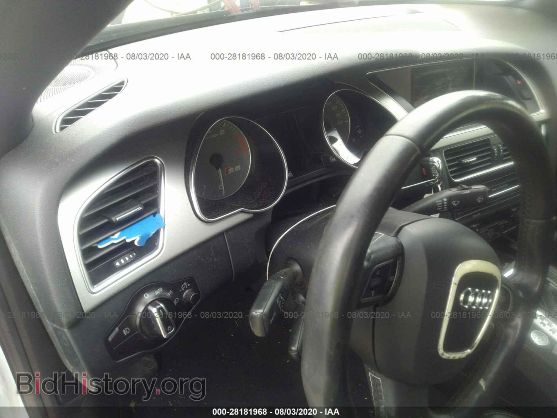2010 AUDI S5 - VIN: WAUVGAFH5AN015647 - Фото 7