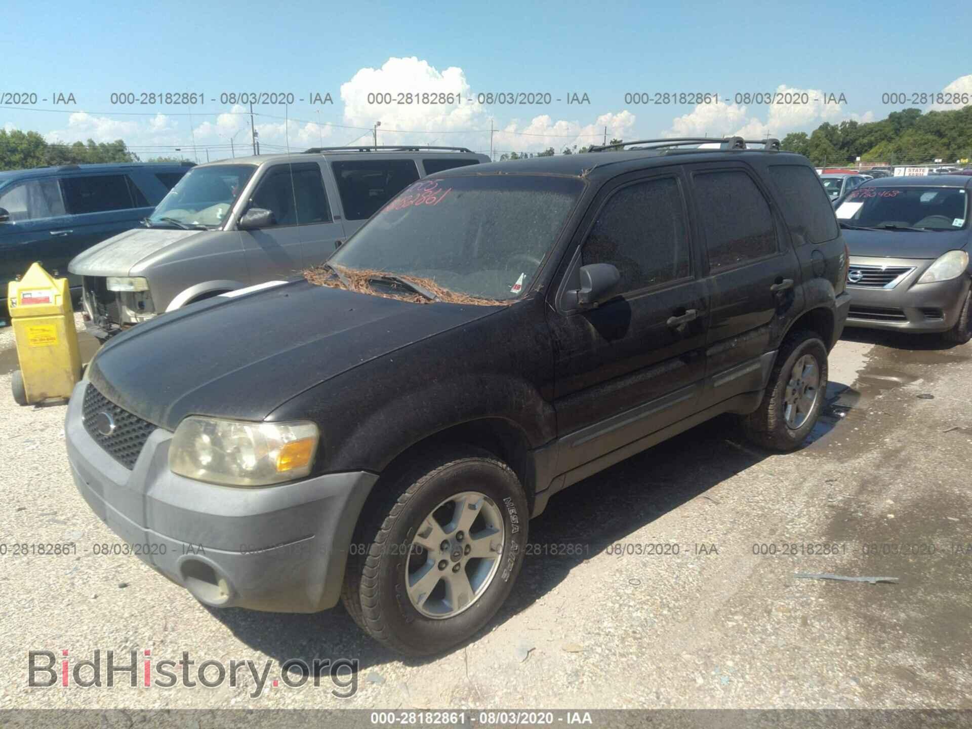 2005 FORD ESCAPE - VIN: 1FMYU03105KB28306 - Фото 2