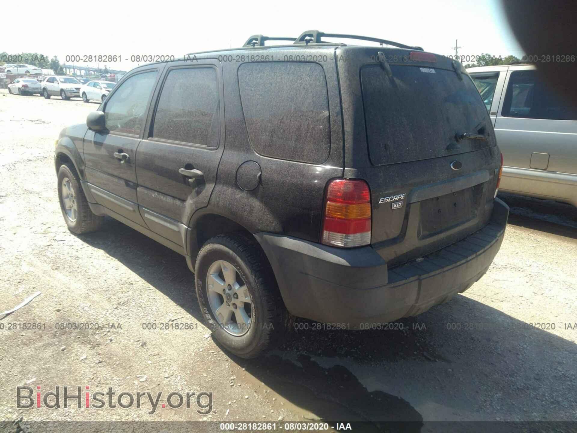 2005 FORD ESCAPE - VIN: 1FMYU03105KB28306 - Фото 3
