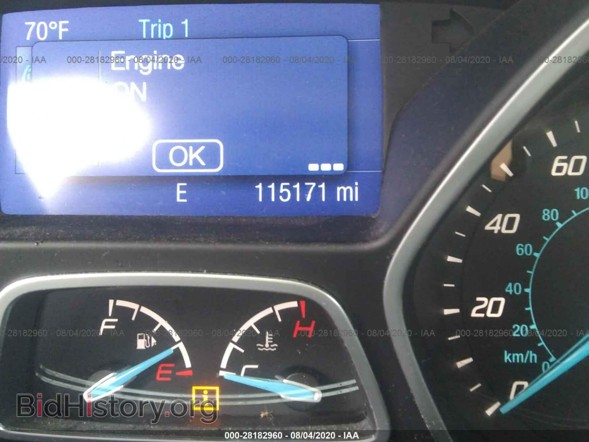 2014 FORD FOCUS - VIN: 1FADP3K20EL203916 - Фото 7