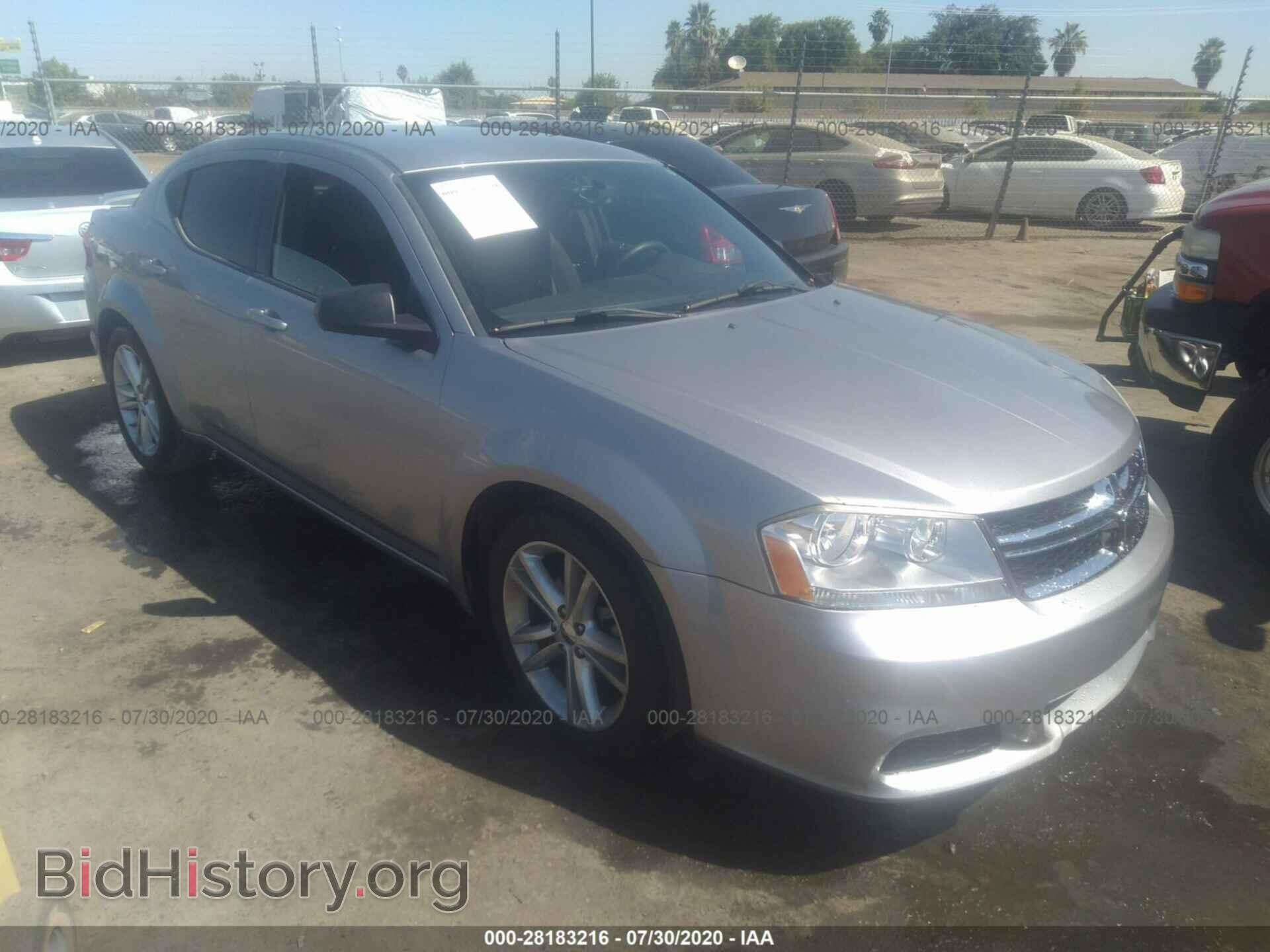 Photo 1C3CDZAGXDN540969 - DODGE AVENGER 2013
