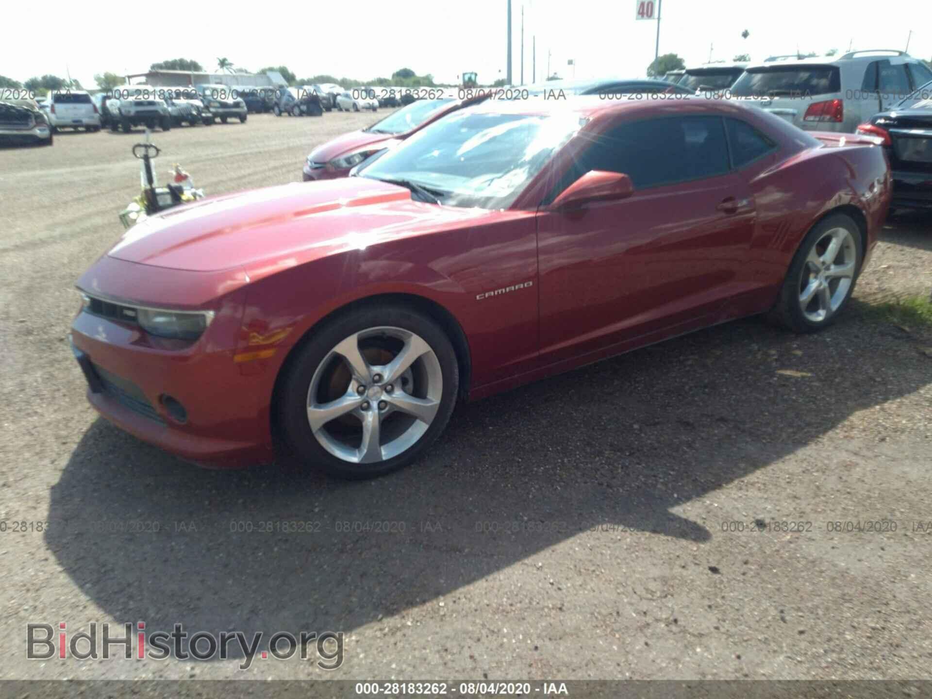 2014 CHEVROLET CAMARO - VIN: 2G1FB1E32E9144930 - Фото 2