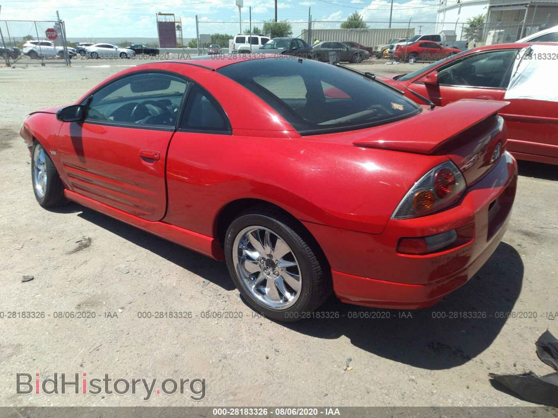 2003 MITSUBISHI ECLIPSE - VIN: 4A3AC74H93E001432 - Фото 3