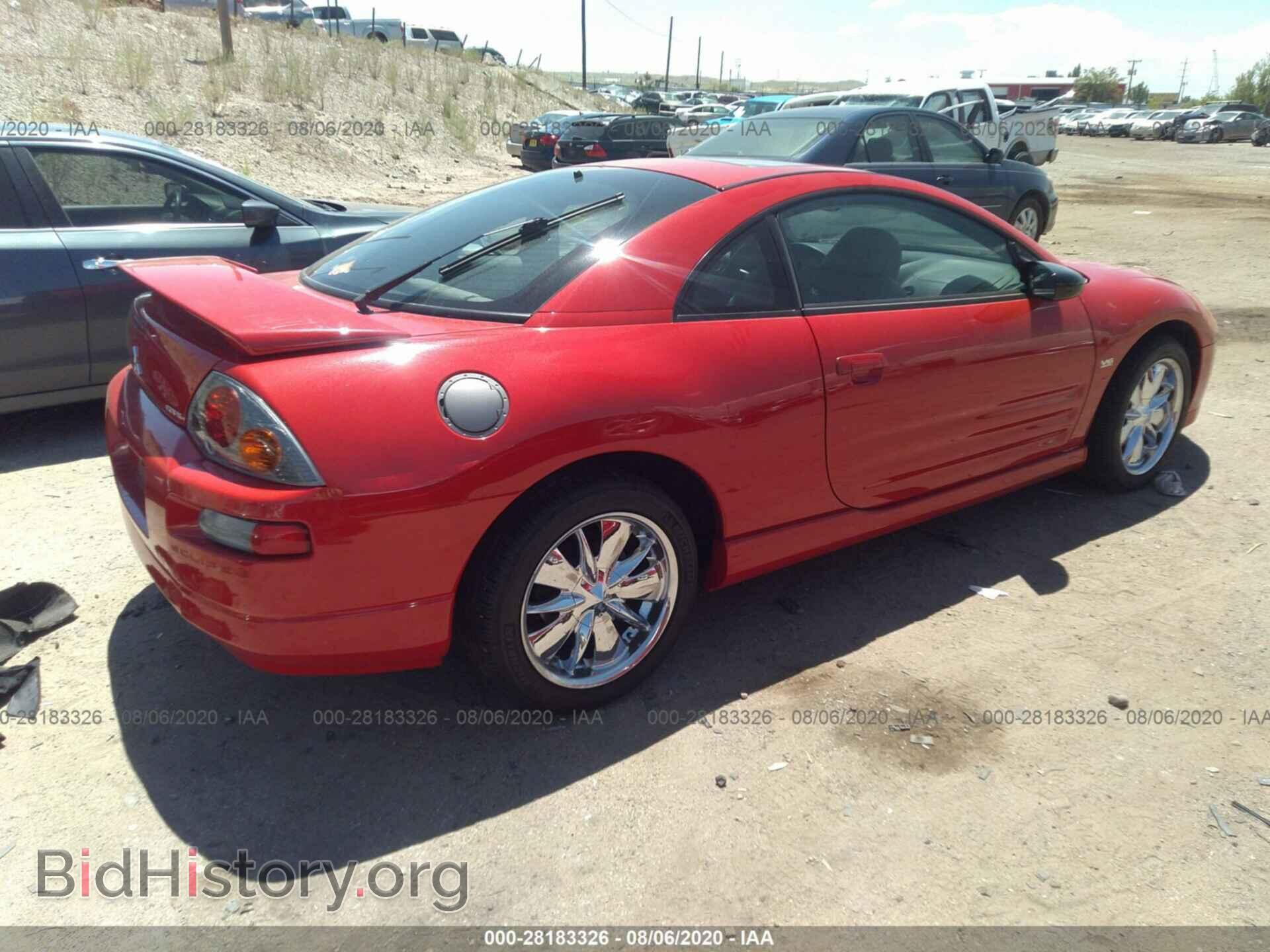 2003 MITSUBISHI ECLIPSE - VIN: 4A3AC74H93E001432 - Фото 4