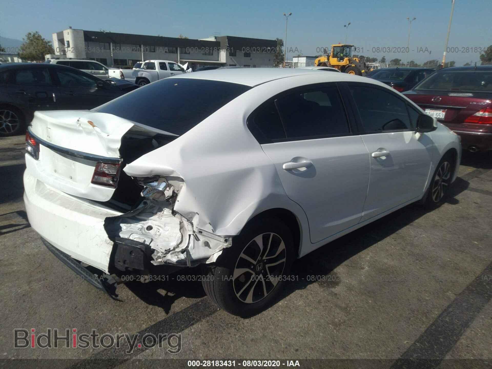 2013 HONDA CIVIC SDN - VIN: 19XFB2F94DE278886 - Фото 4