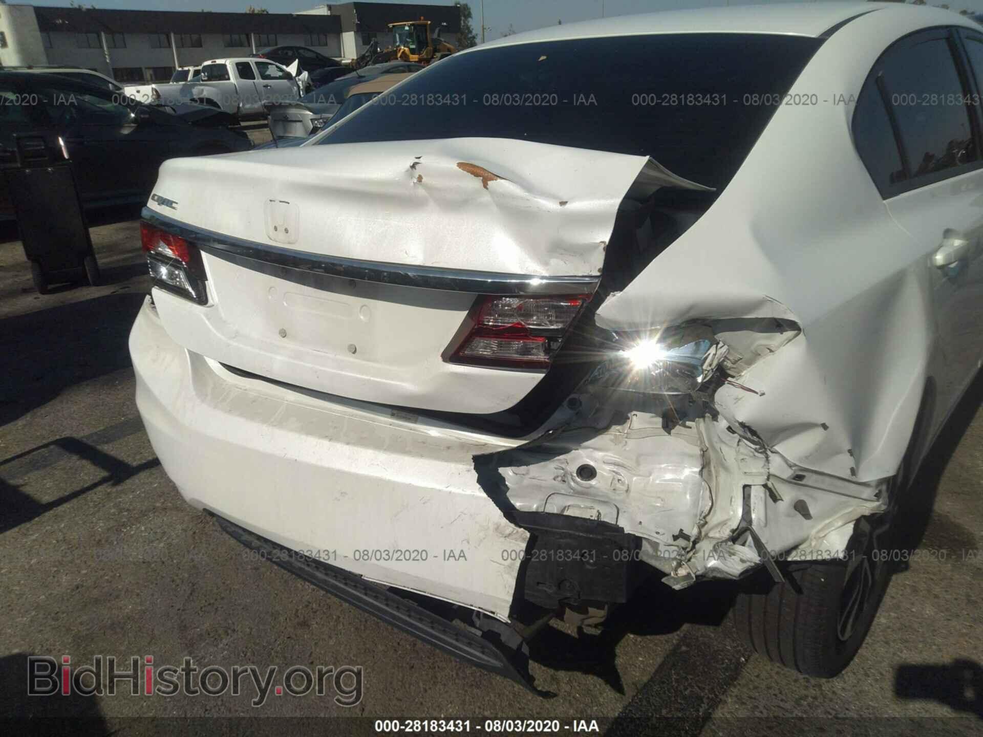 2013 HONDA CIVIC SDN - VIN: 19XFB2F94DE278886 - Фото 6