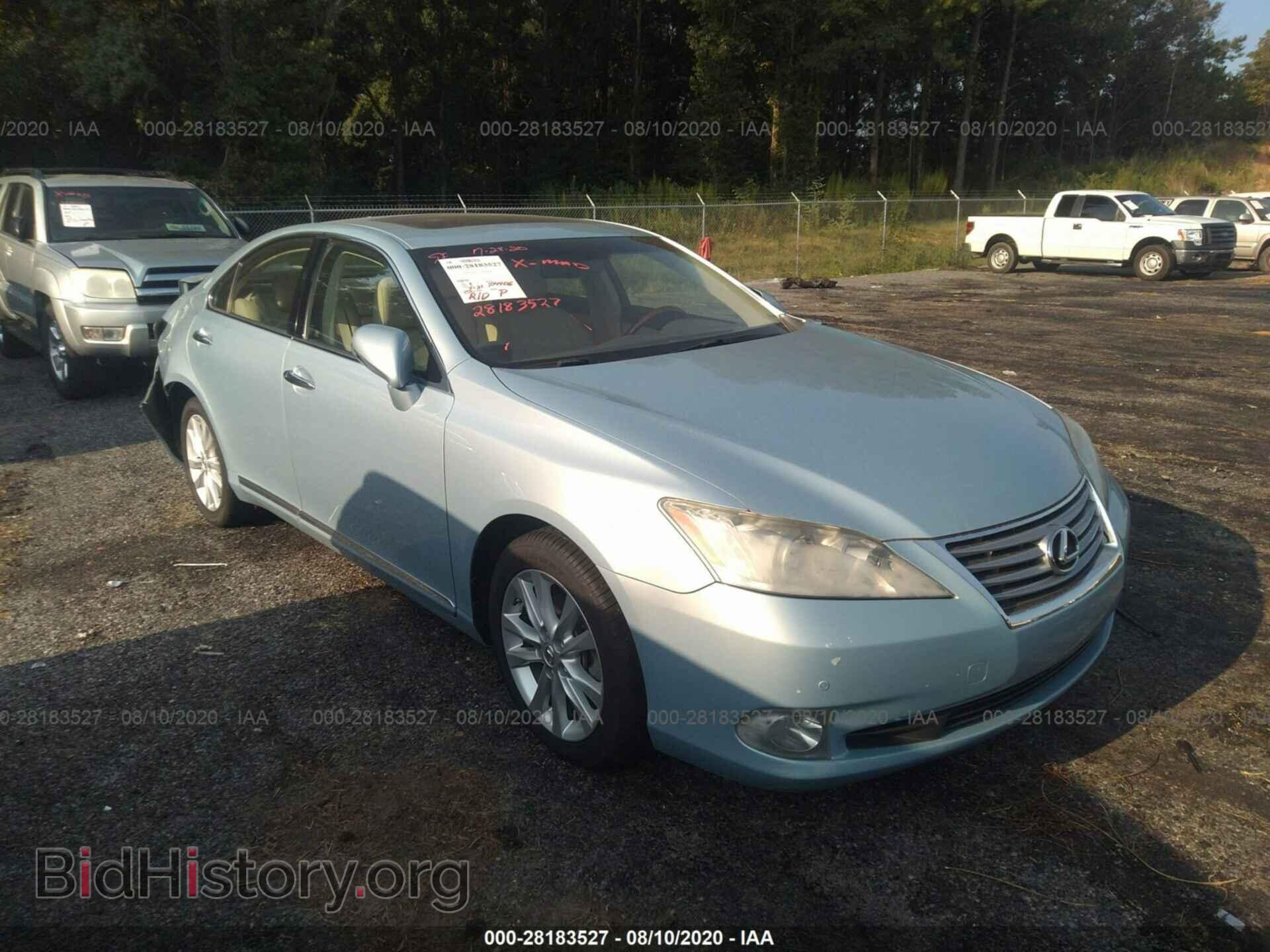 Фотография JTHBK1EG9B2452226 - LEXUS ES 350 2011