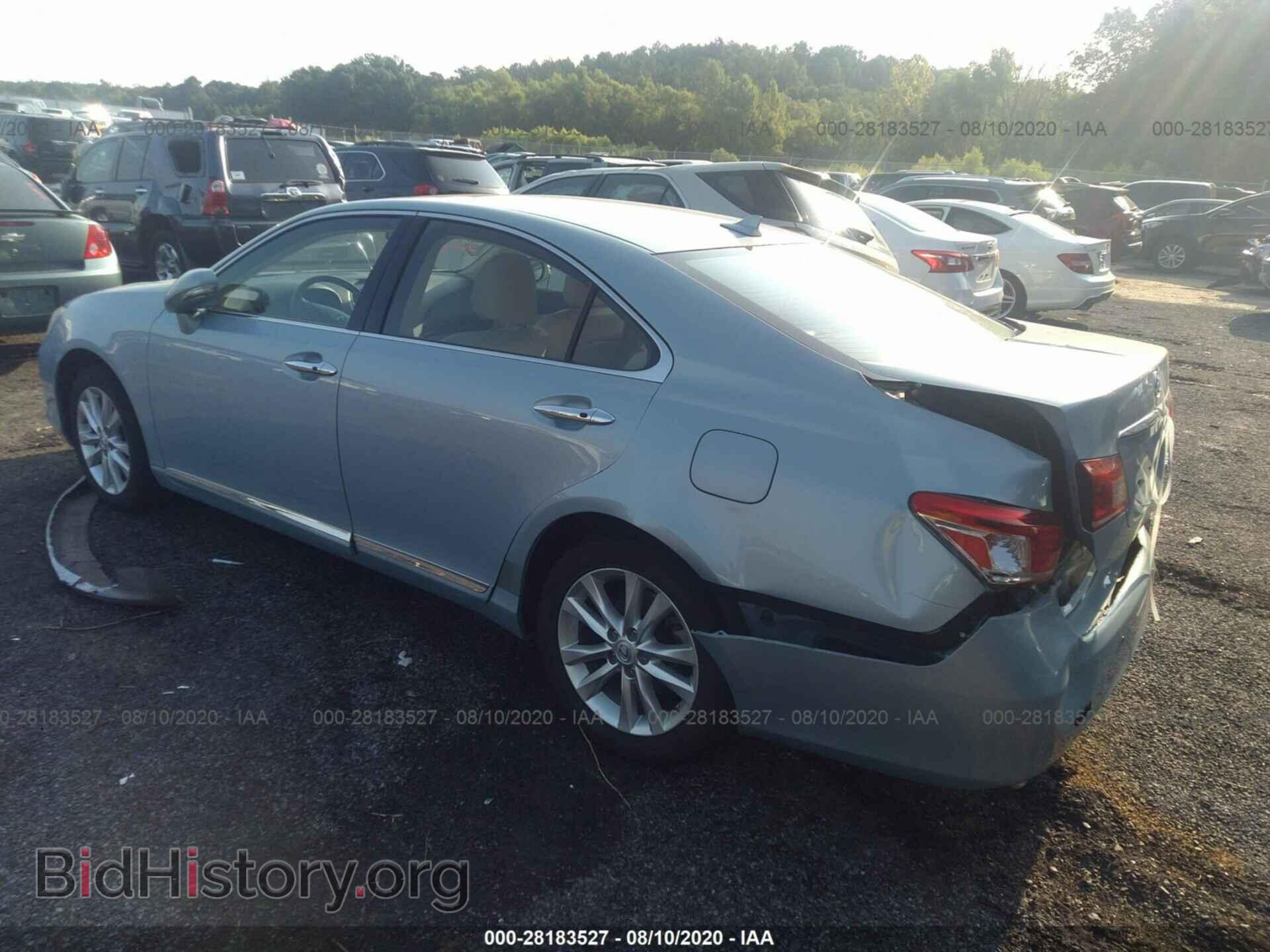 2011 LEXUS ES 350 - VIN: JTHBK1EG9B2452226 - Фото 3