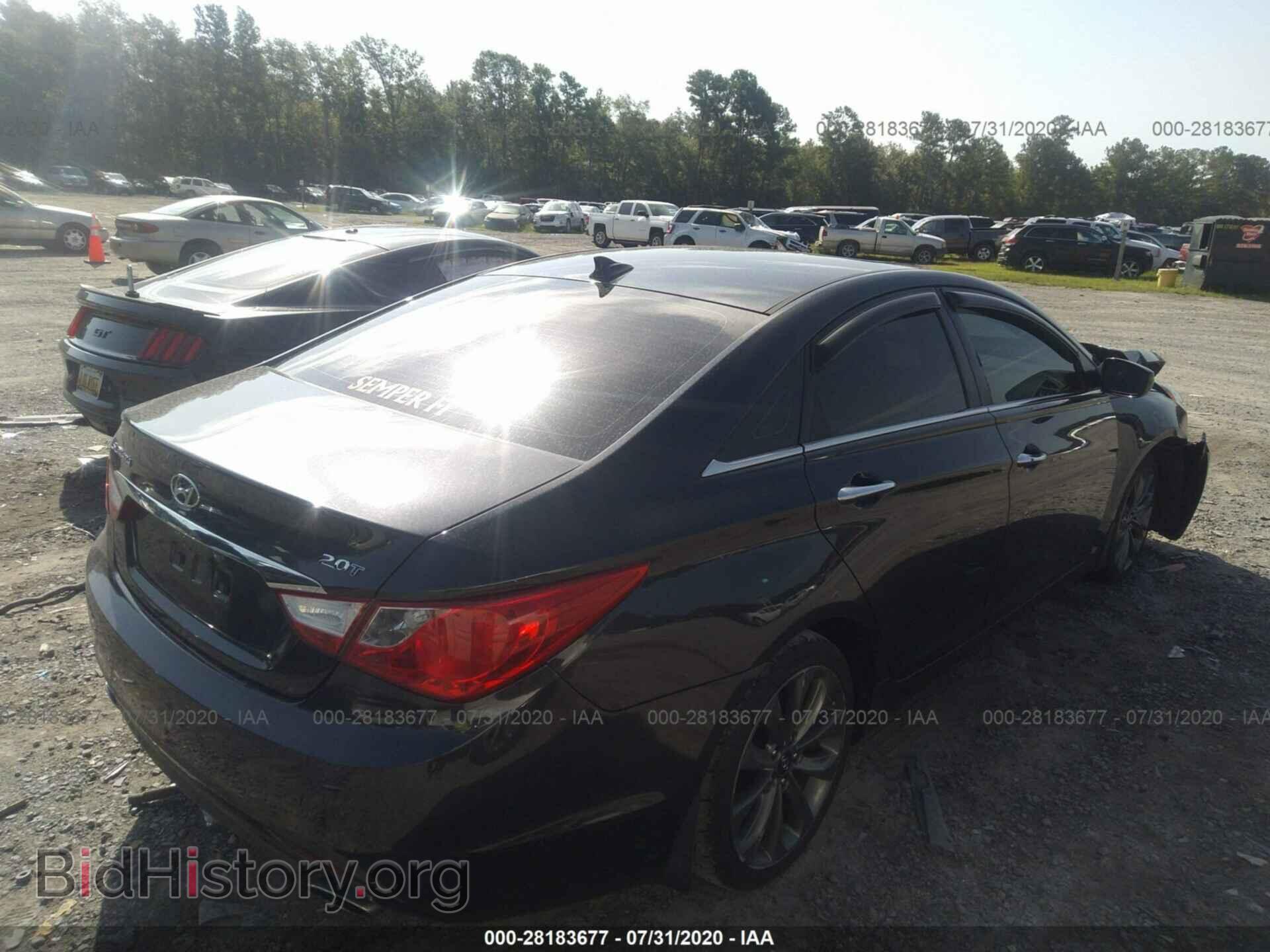 2012 HYUNDAI SONATA - VIN: 5NPEC4AB5CH347707 - Фото 4
