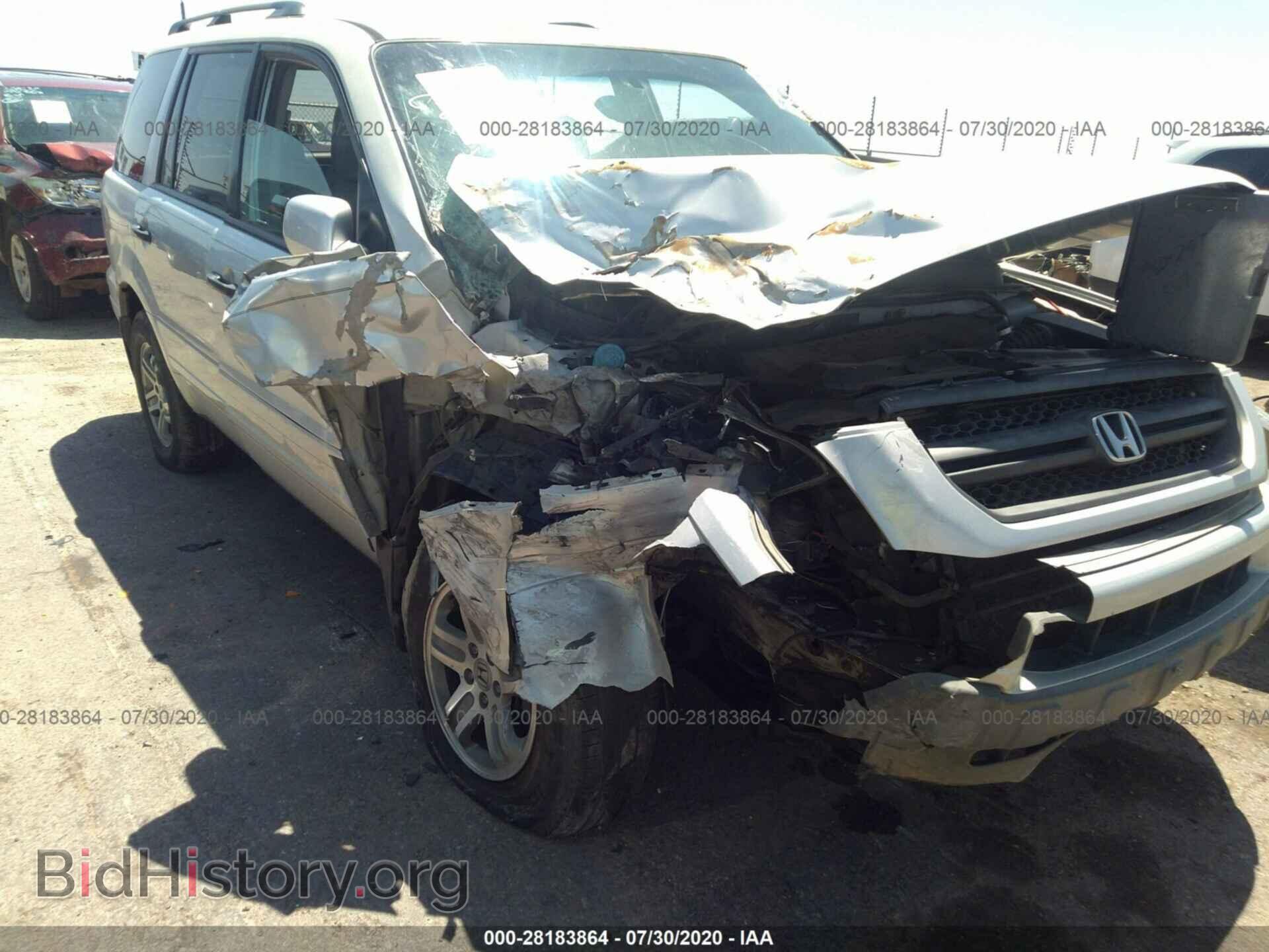2005 HONDA PILOT - VIN: 5FNYF185X5B024645 - Фото 6