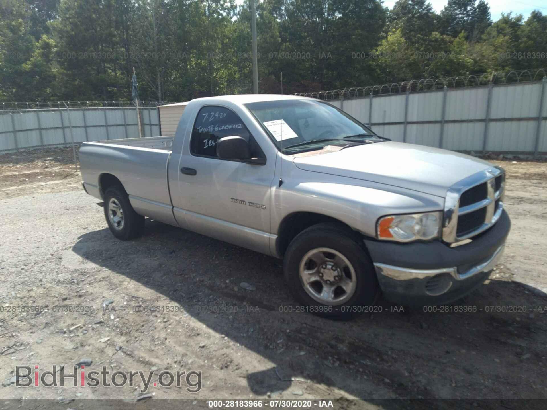 Photo 1D7HA16K82J197095 - DODGE RAM 1500 2002