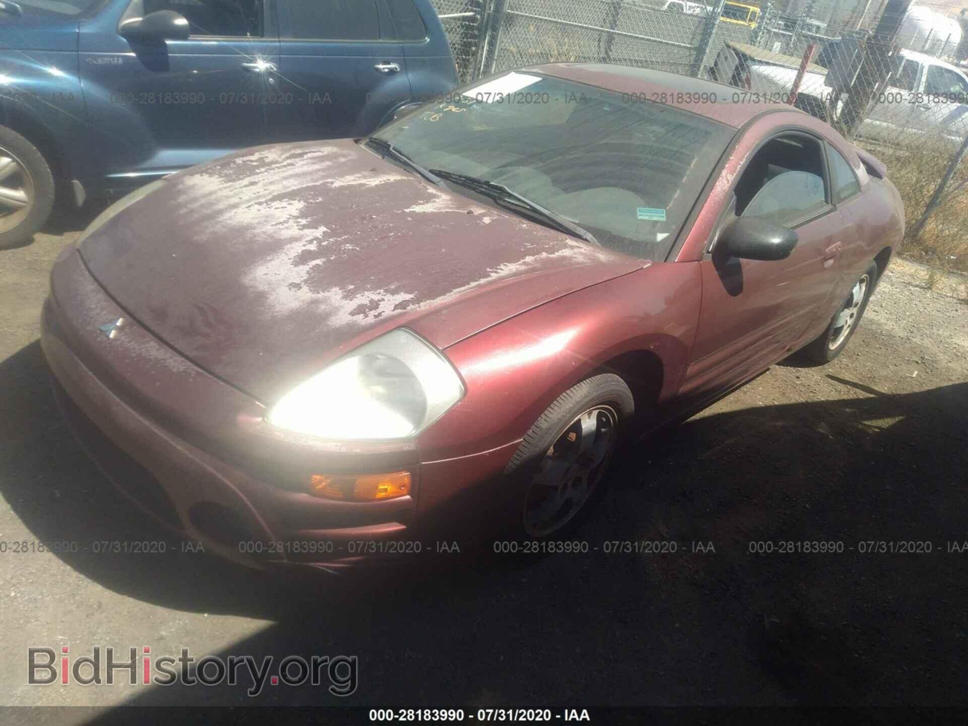 2003 MITSUBISHI ECLIPSE - VIN: 4A3AC44G03E109346 - Photo 2