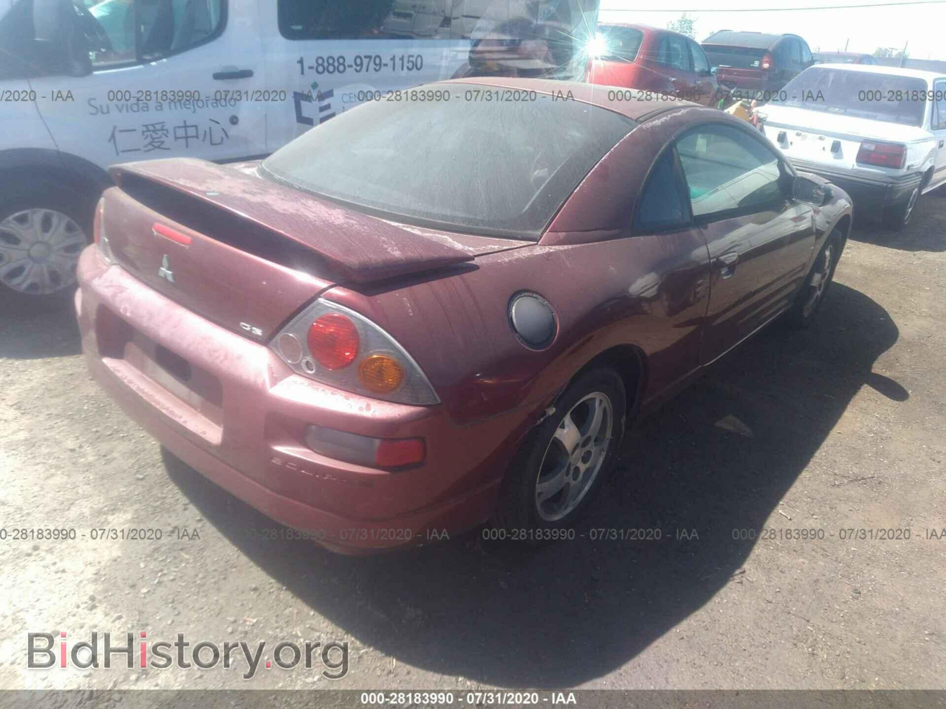 2003 MITSUBISHI ECLIPSE - VIN: 4A3AC44G03E109346 - Photo 4