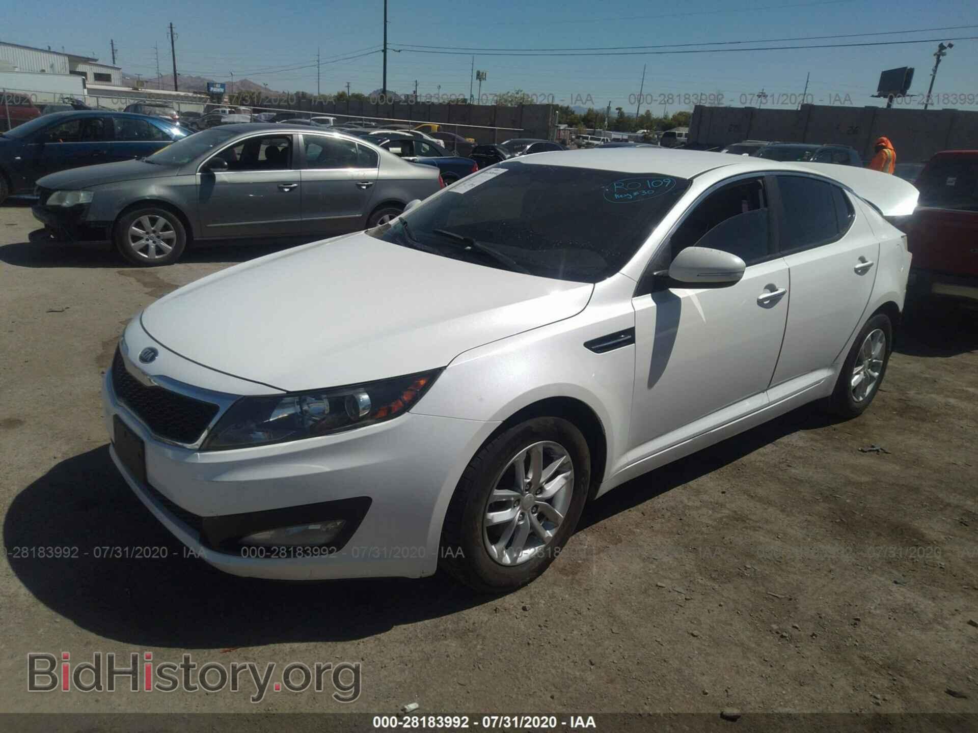 2013 KIA OPTIMA - VIN: KNAGM4A70D5351423 - Photo 2