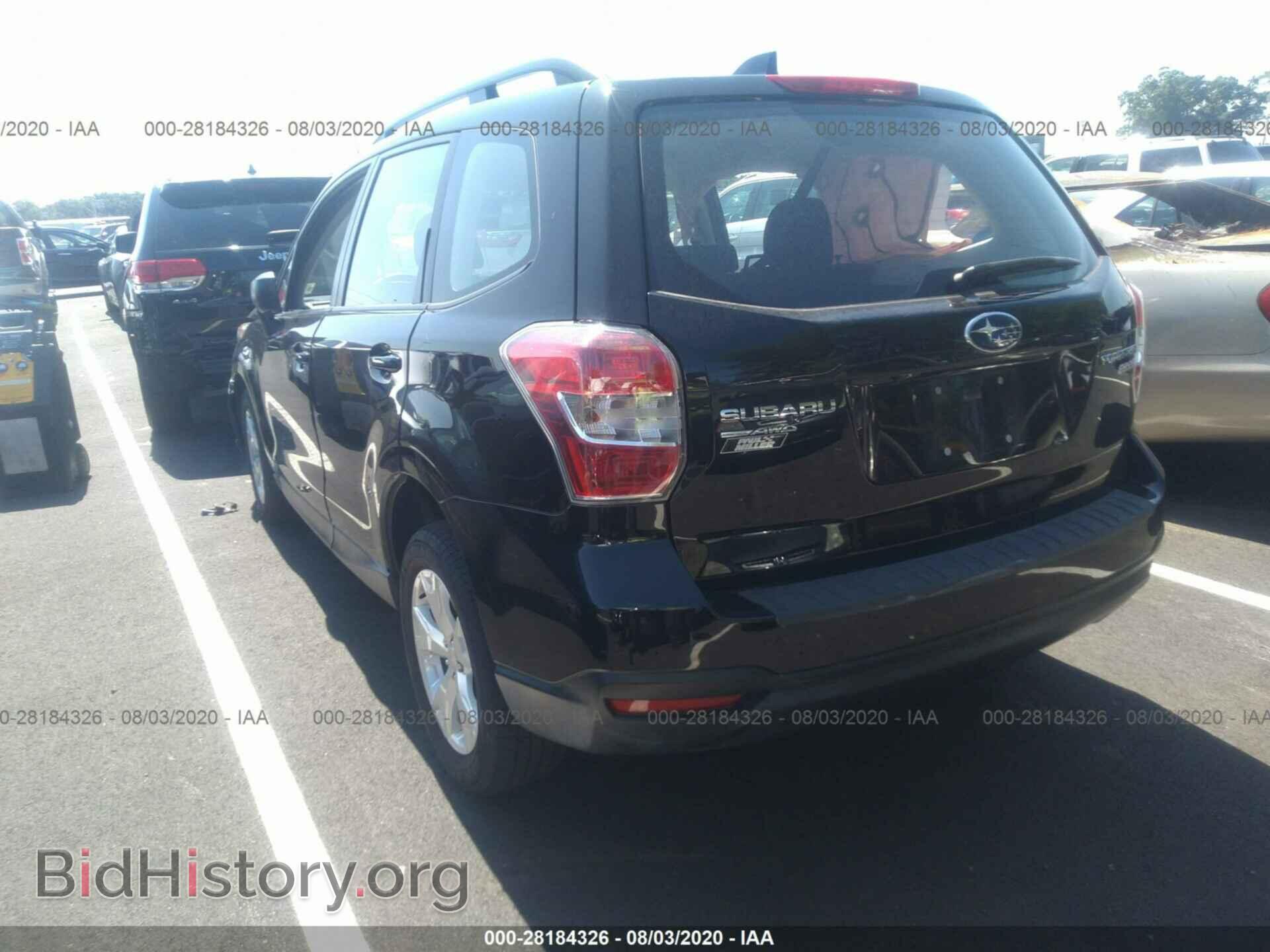 2016 SUBARU FORESTER - VIN: JF2SJABC0GH558558 - Фото 3