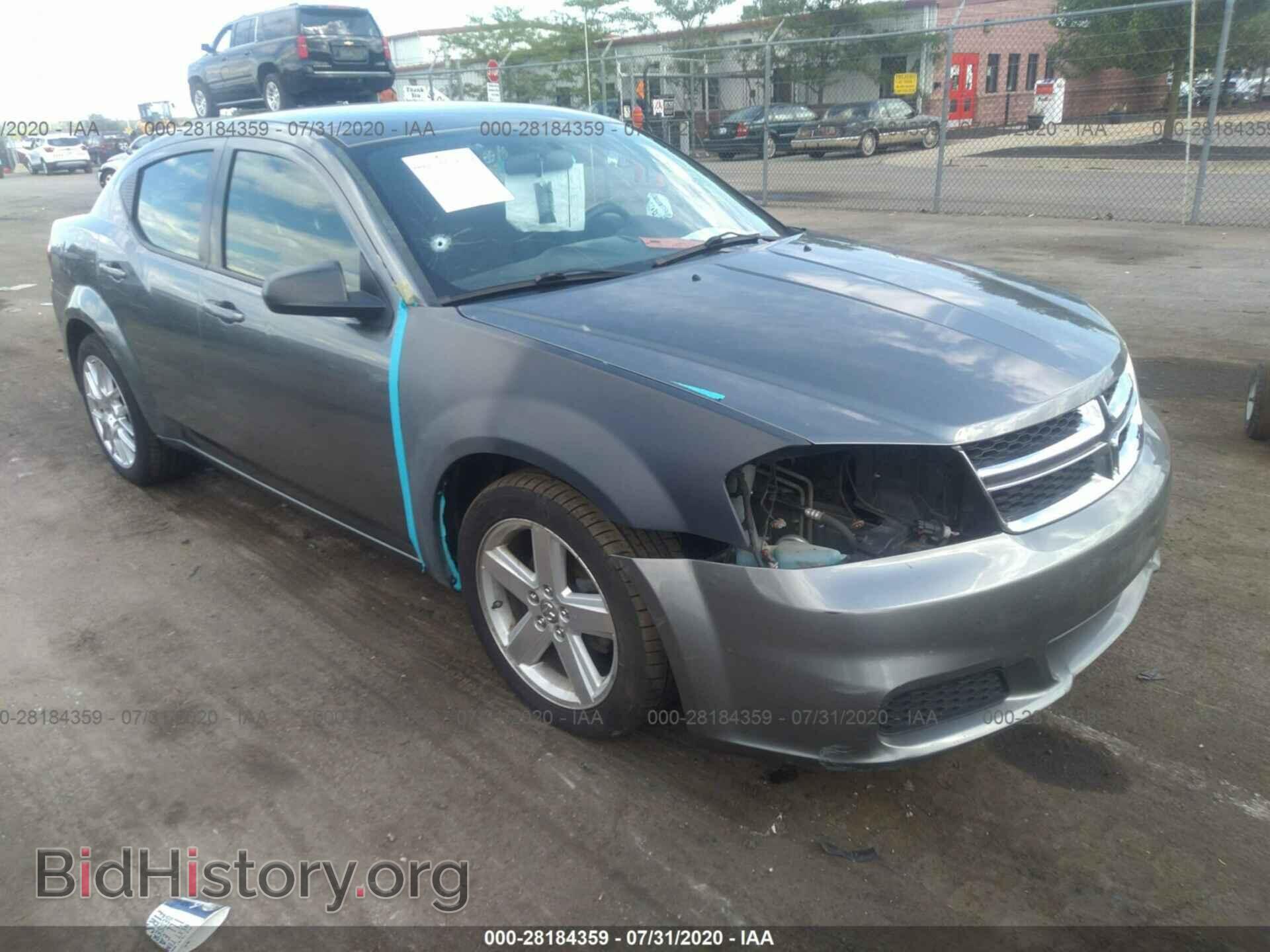 Фотография 1C3CDZAB6DN518844 - DODGE AVENGER 2013