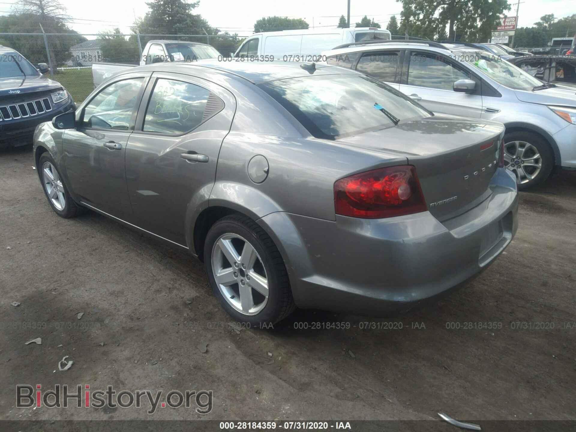 2013 DODGE AVENGER - VIN: 1C3CDZAB6DN518844 - Фото 3