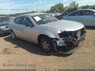 2011 Dodge AVENGER Express, серебристый — VIN 1B3BD4FB5BN588577, IAAI