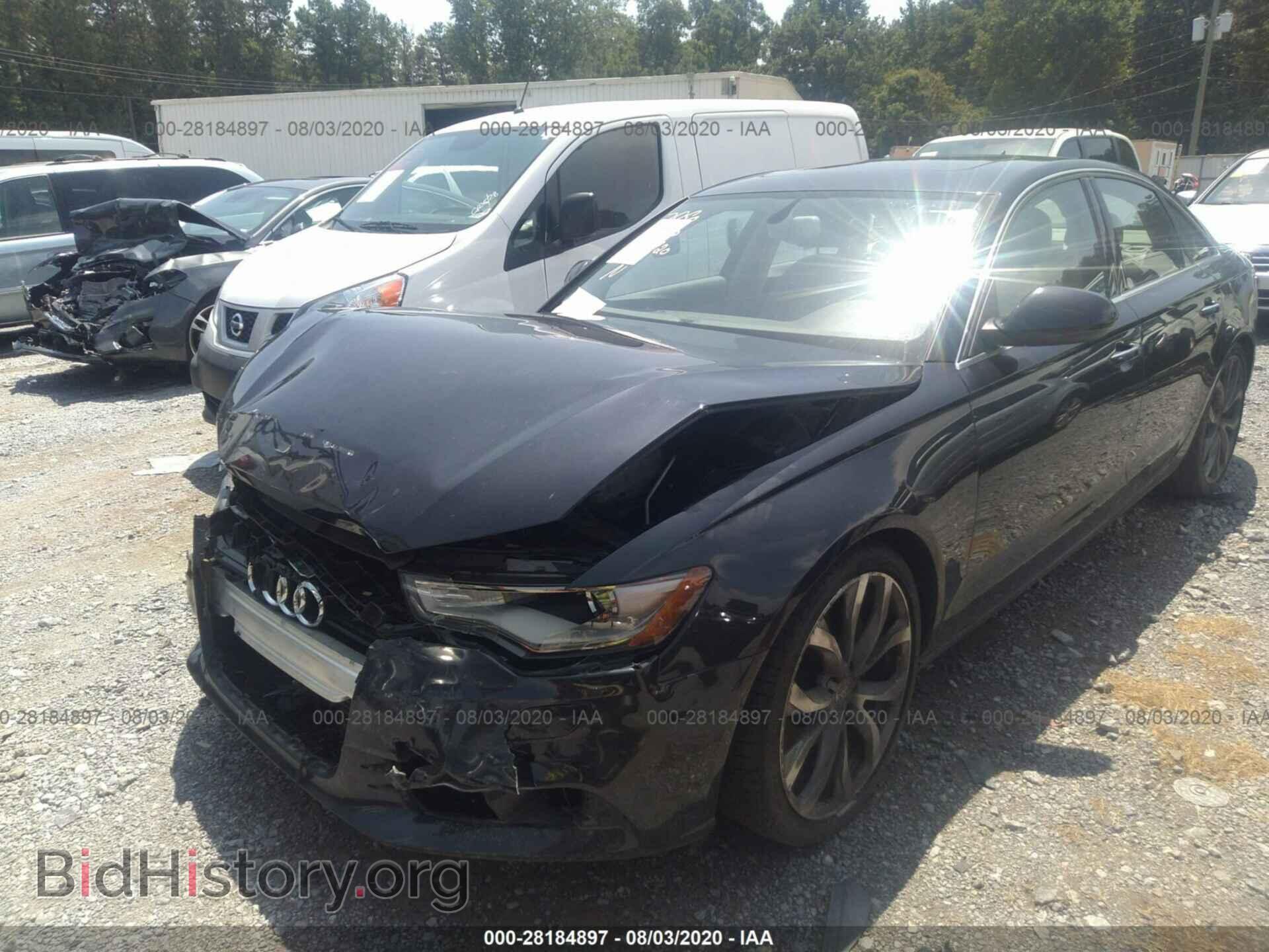 2014 AUDI A6 - VIN: WAUDFAFC4EN077890 - Фото 2