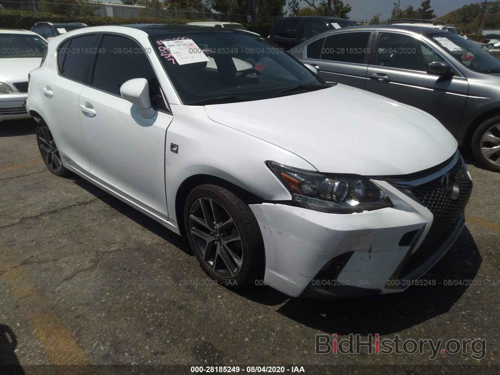 Photo JTHKD5BH6F2244387 - LEXUS CT 200H 2015