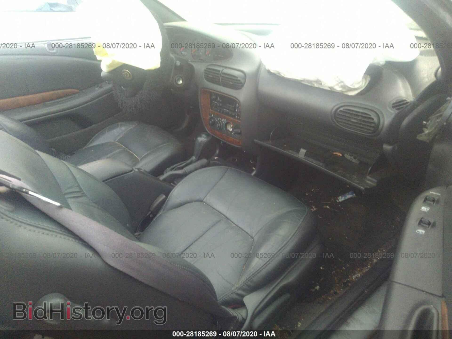2000 CHRYSLER SEBRING - VIN: 3C3EL55H4YT220592 - Фото 5
