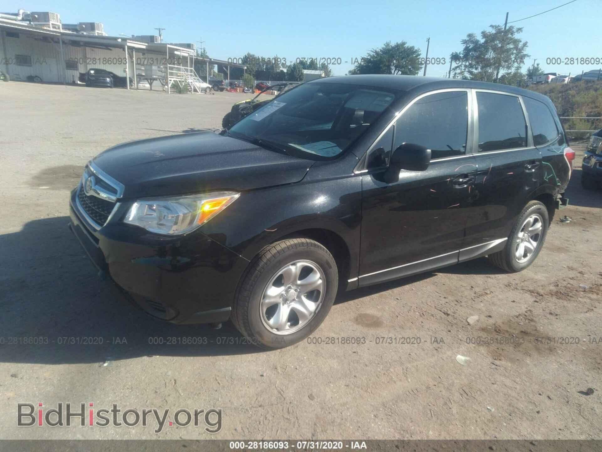 2014 SUBARU FORESTER - VIN: JF2SJAAC3EH490366 - Фото 2