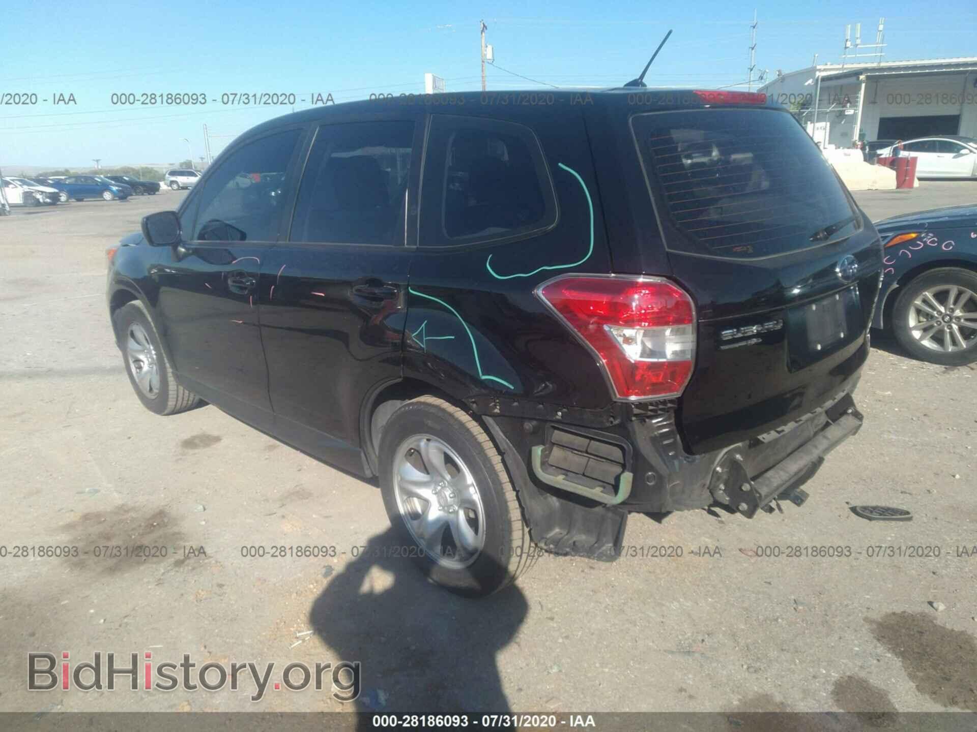 2014 SUBARU FORESTER - VIN: JF2SJAAC3EH490366 - Фото 3