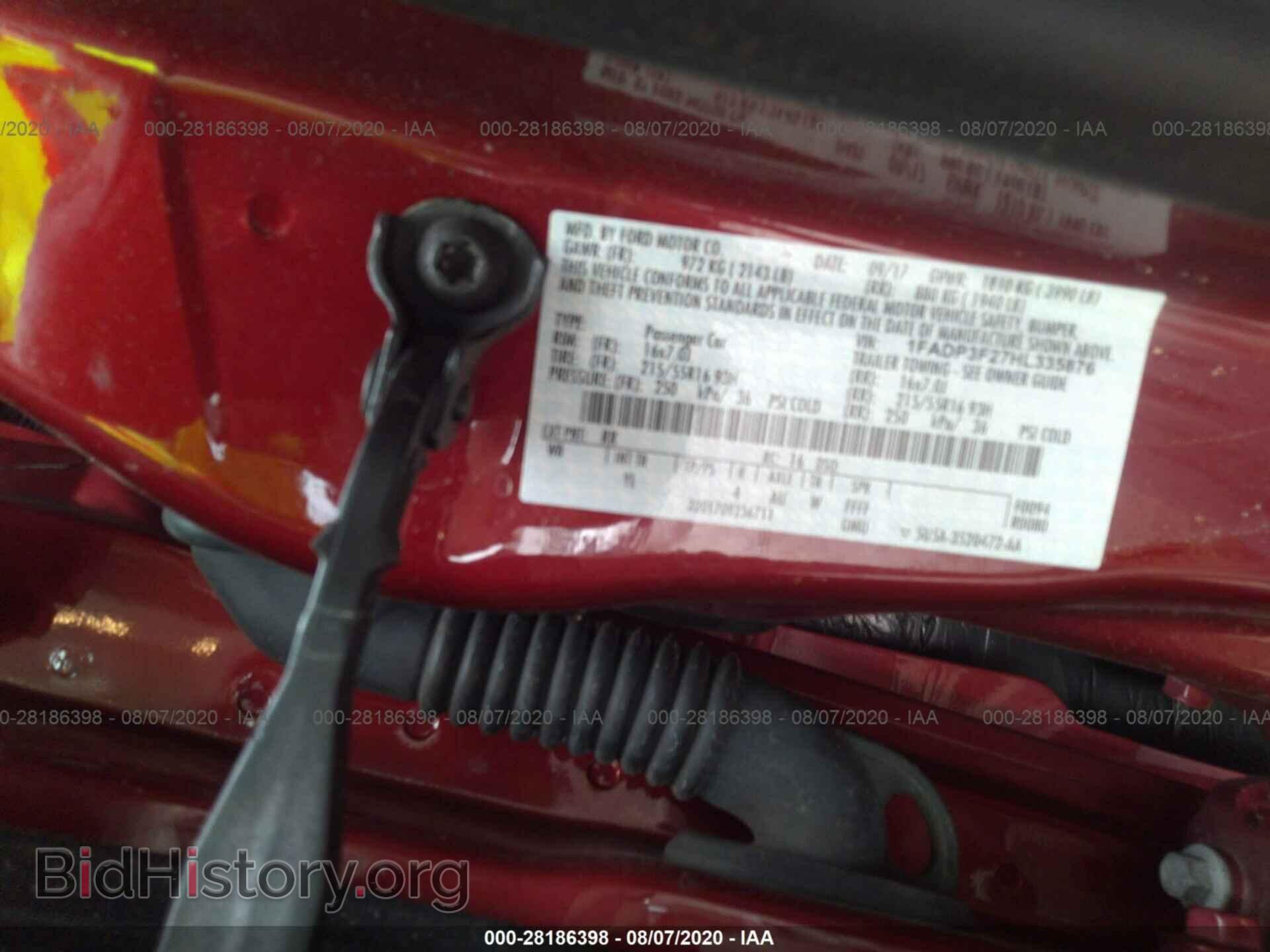 2017 FORD FOCUS - VIN: 1FADP3F27HL335876 - Фото 9