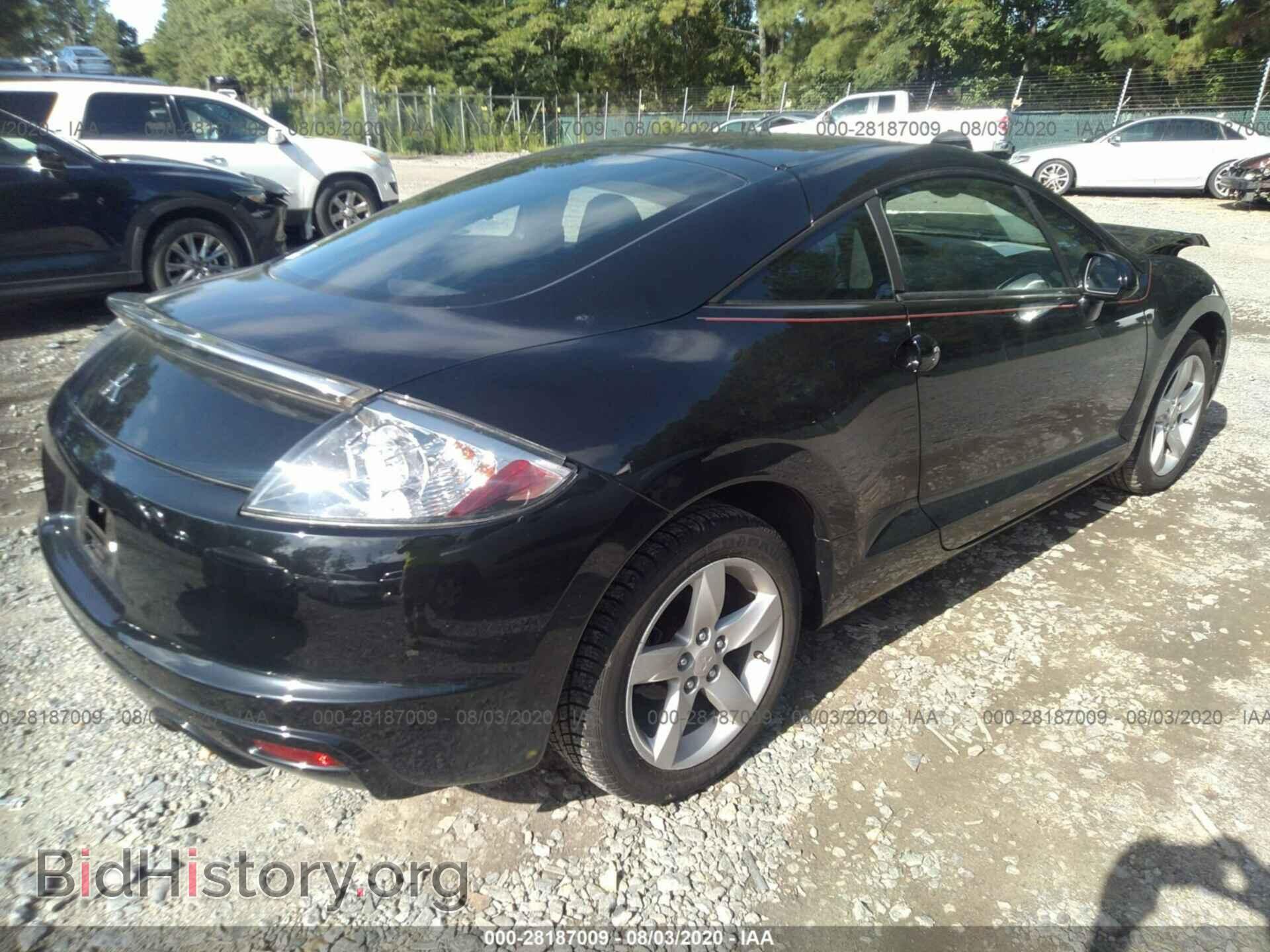 2009 MITSUBISHI ECLIPSE - VIN: 4A3AK24F39E012701 - Фото 4