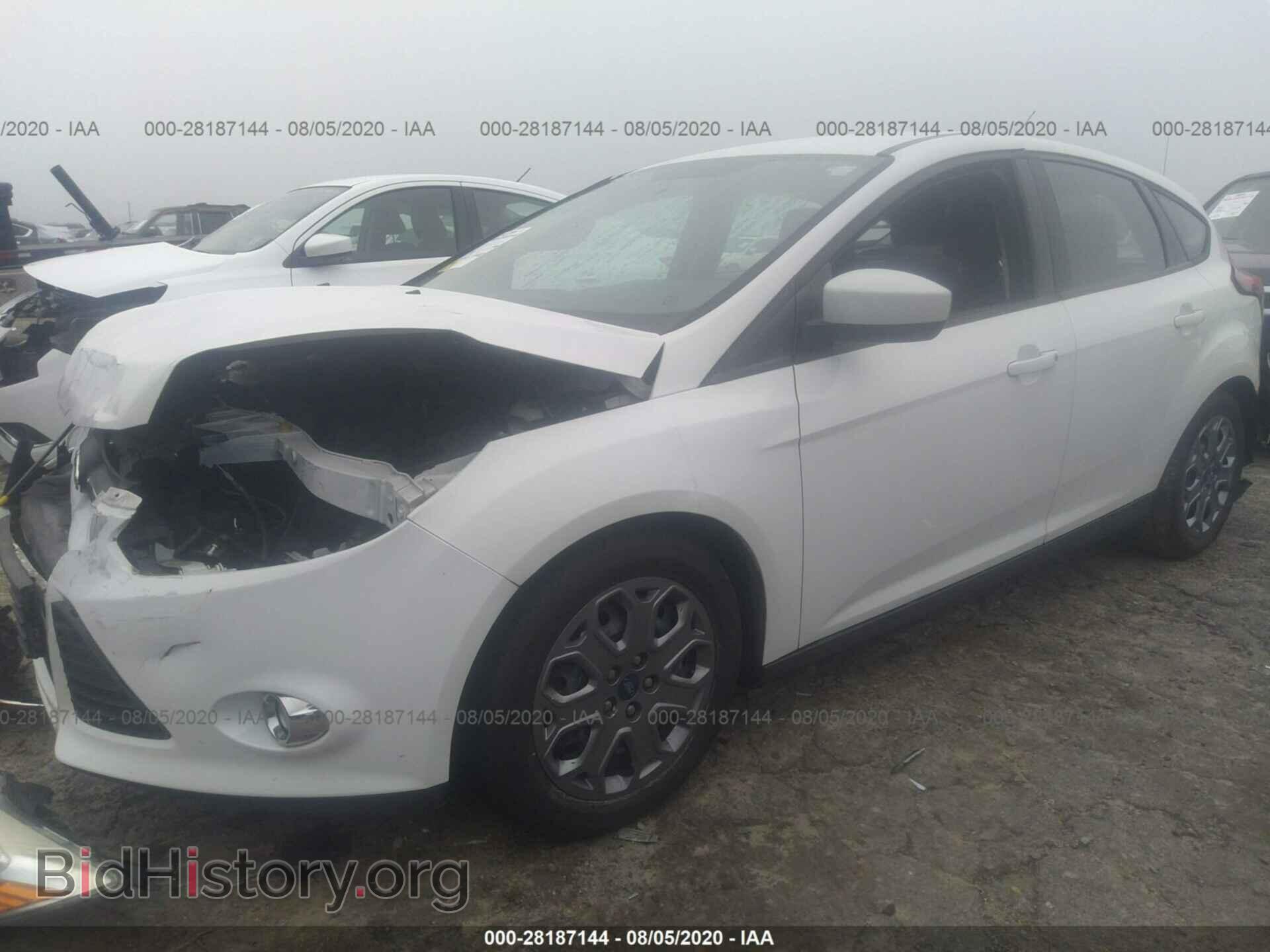 2012 FORD FOCUS - VIN: 1FAHP3K25CL332183 - Фото 2