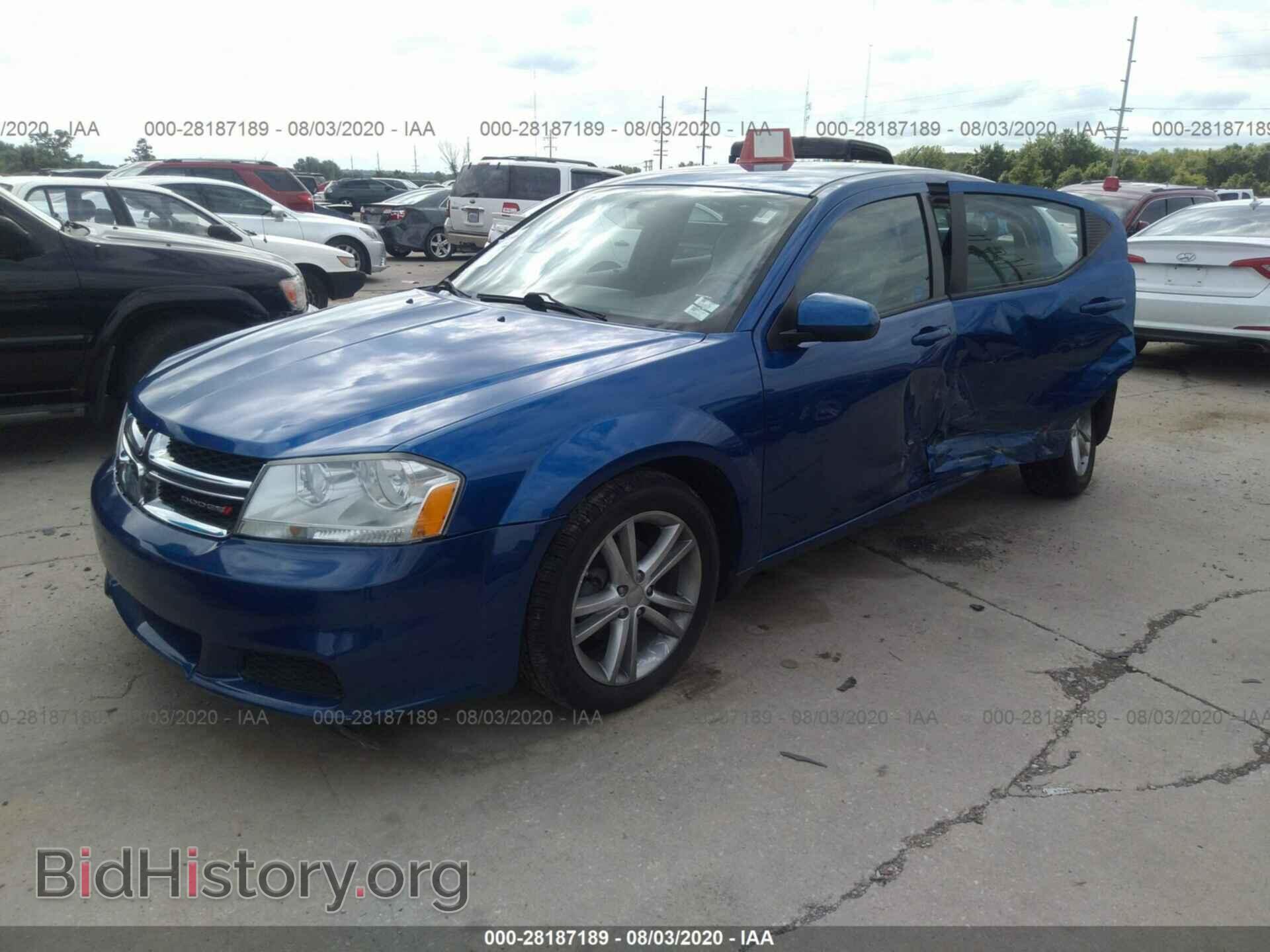 2012 DODGE AVENGER - VIN: 1C3CDZCB0CN312687 - Photo 2