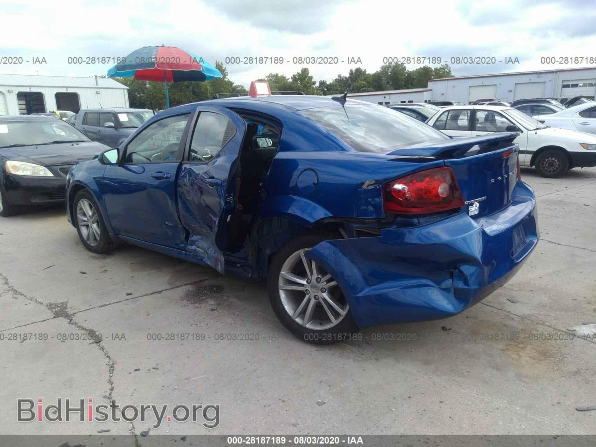 2012 DODGE AVENGER - VIN: 1C3CDZCB0CN312687 - Photo 3
