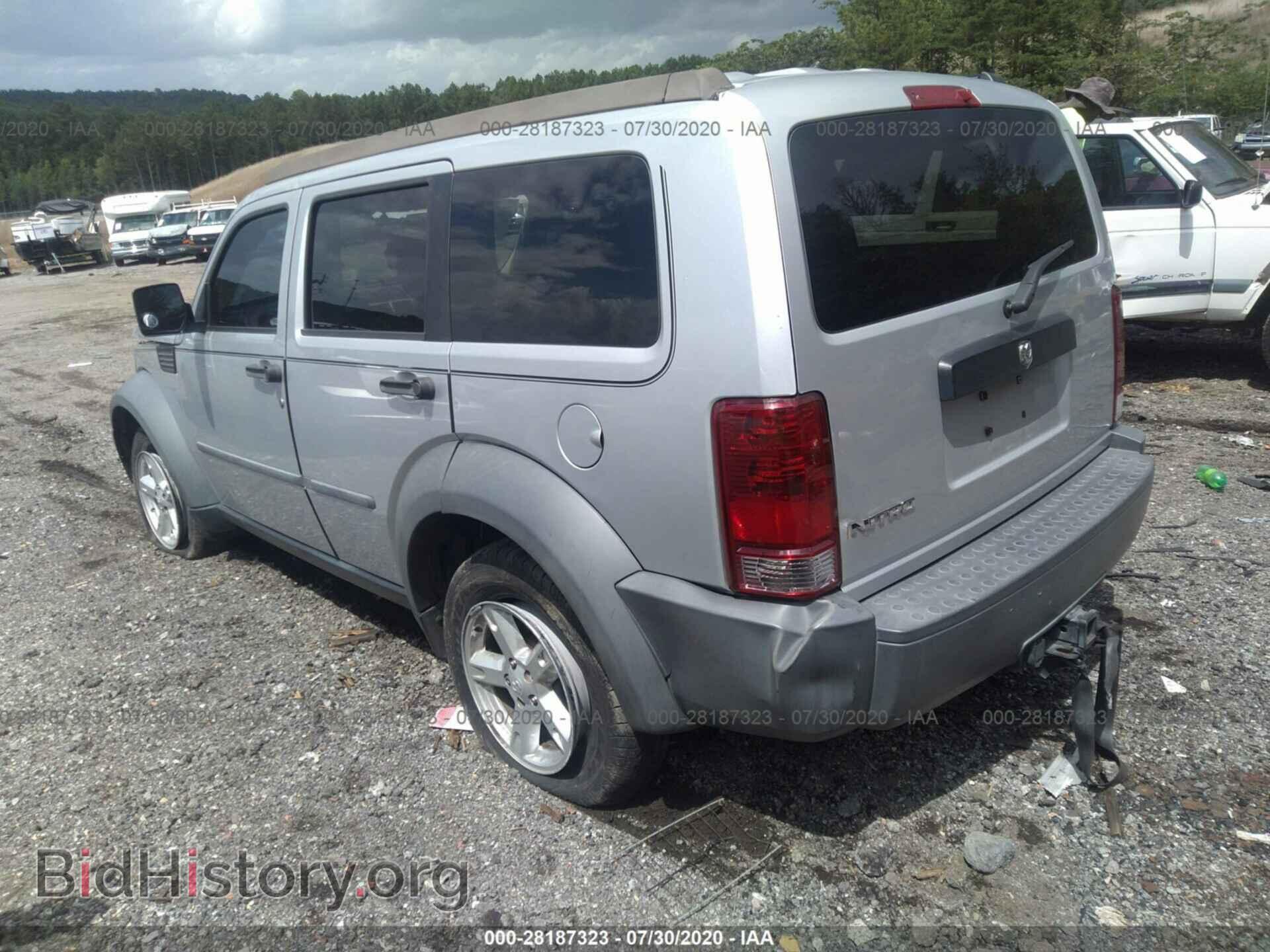 2007 DODGE NITRO - VIN: 1D8GU28KX7W511762 - Фото 3