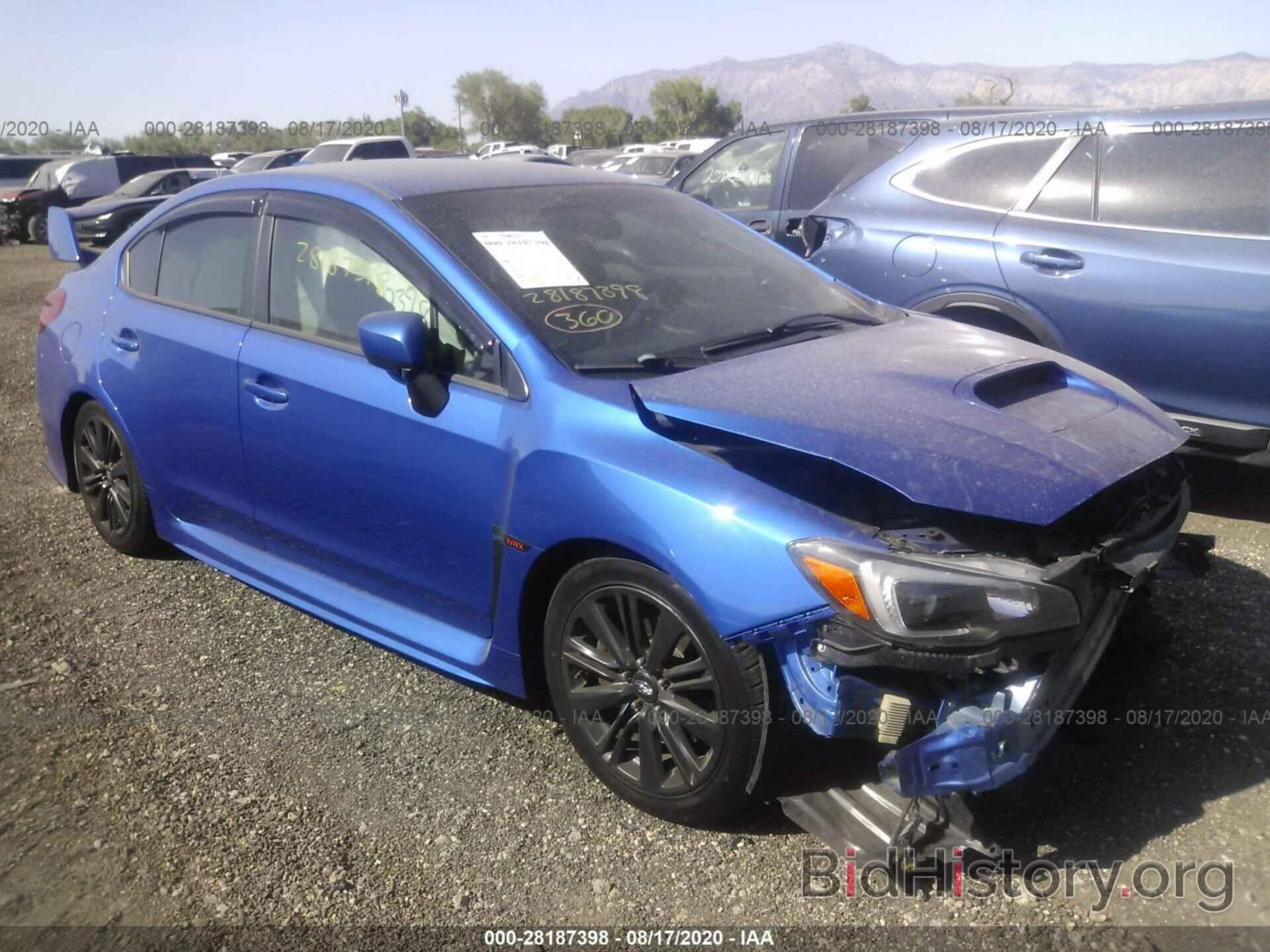 Photo JF1VA1B64H9821819 - SUBARU WRX 2017