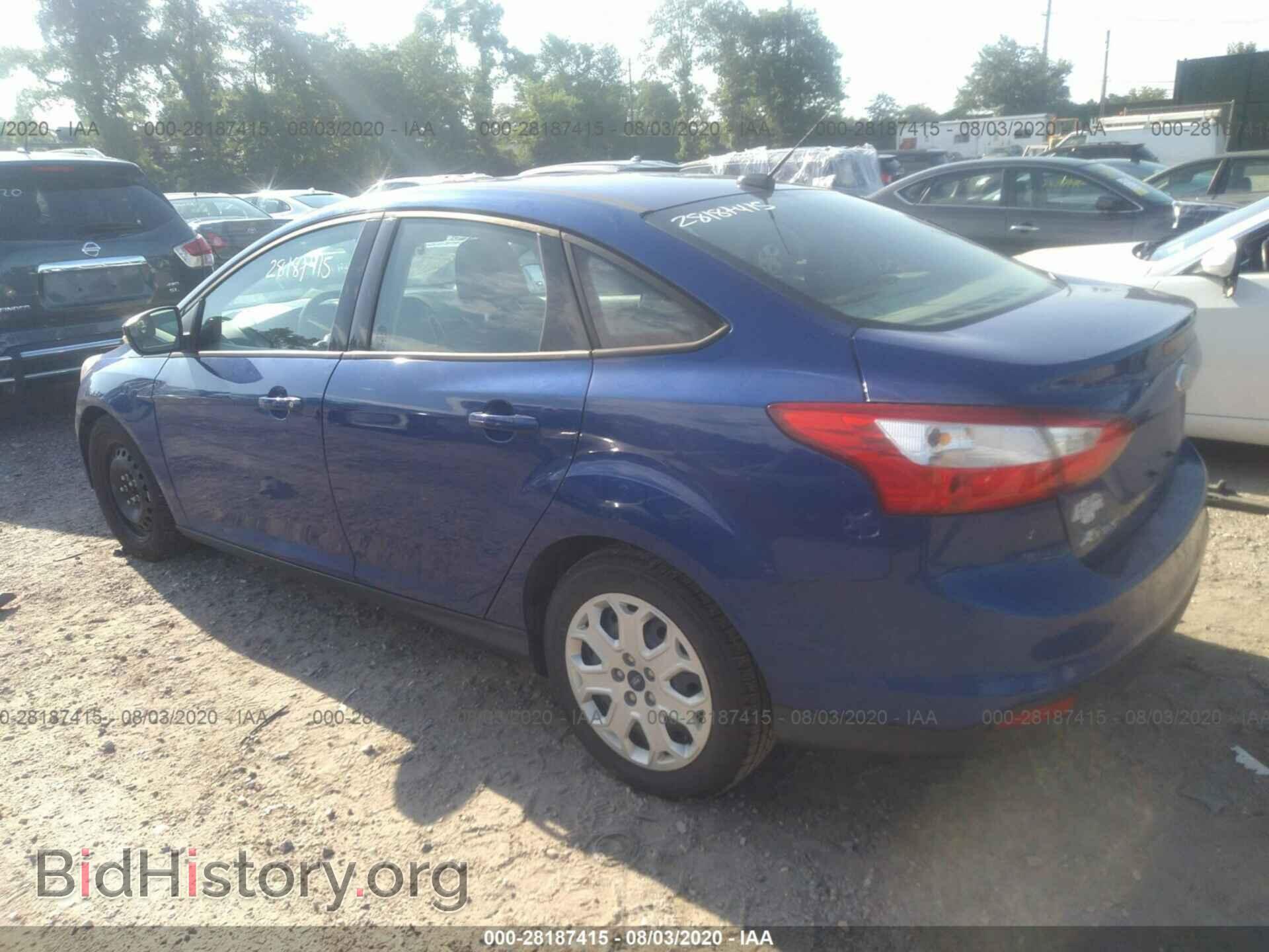 2012 FORD FOCUS - VIN: 1FAHP3F20CL223866 - Фото 3