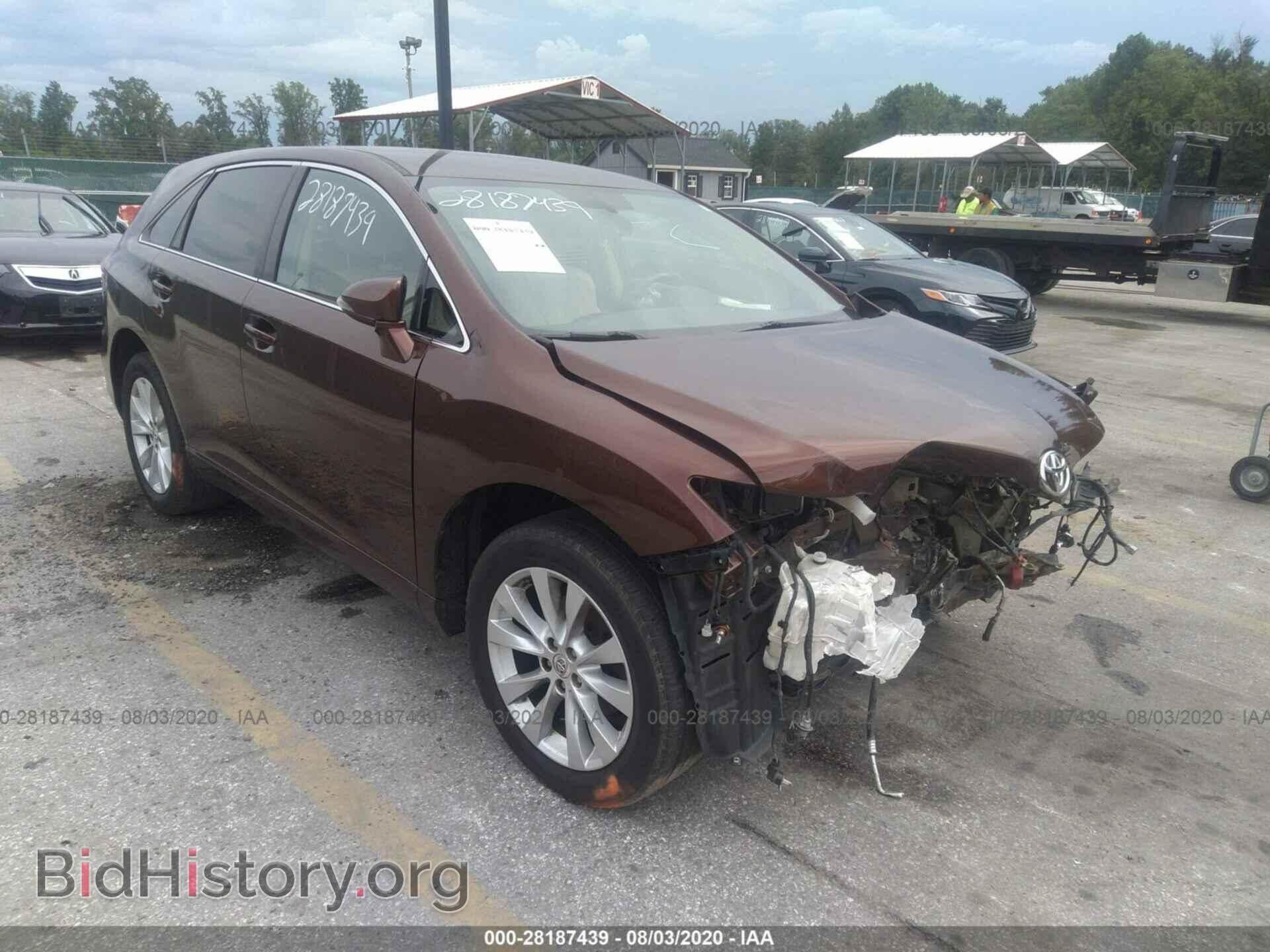 Фотография 4T3BA3BB8DU041483 - TOYOTA VENZA 2013