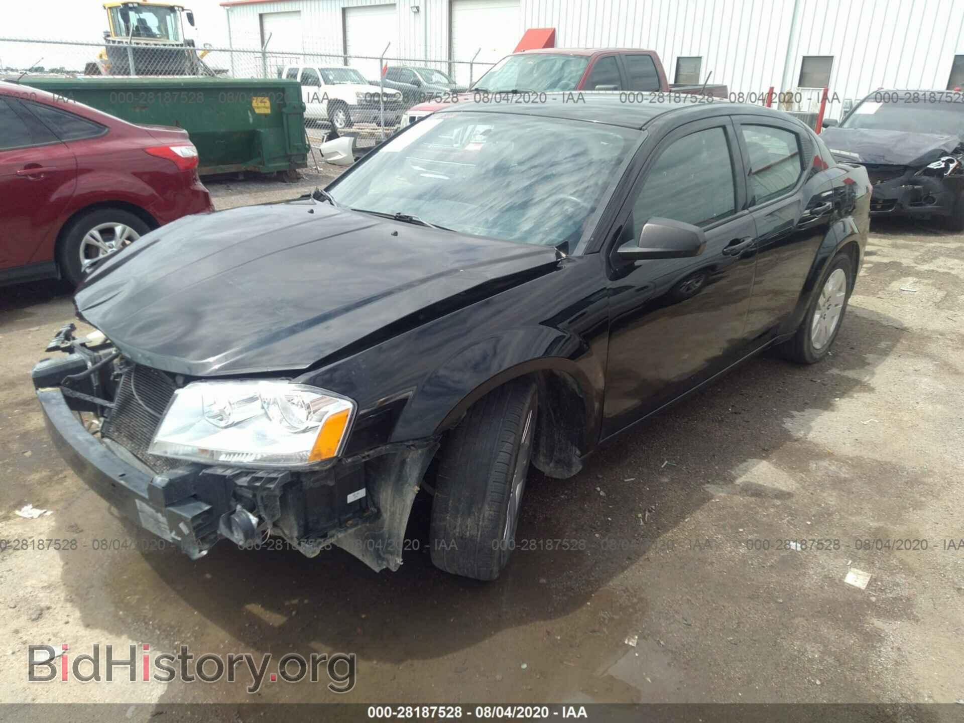 2014 DODGE AVENGER - VIN: 1C3CDZAB5EN140596 - Фото 2