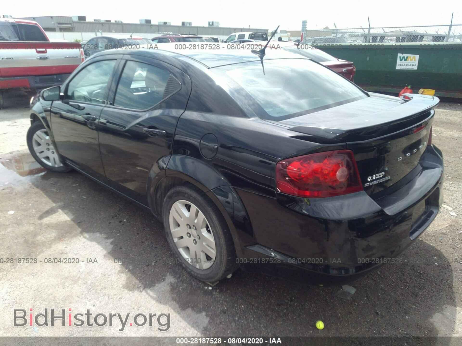 2014 DODGE AVENGER - VIN: 1C3CDZAB5EN140596 - Фото 3