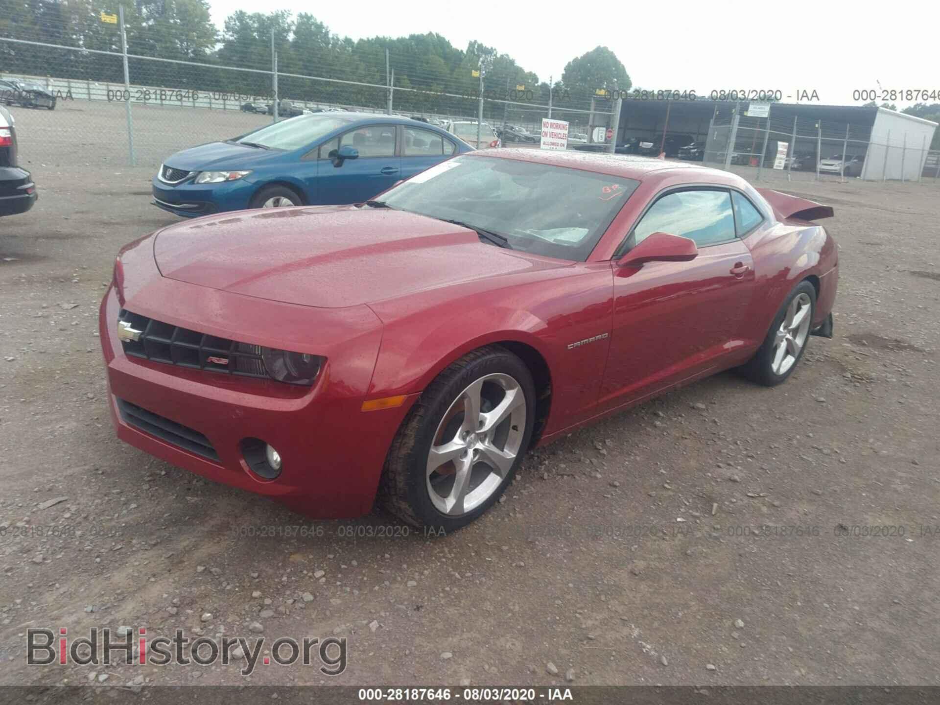 2013 CHEVROLET CAMARO - VIN: 2G1FC1E35D9235461 - Фото 2