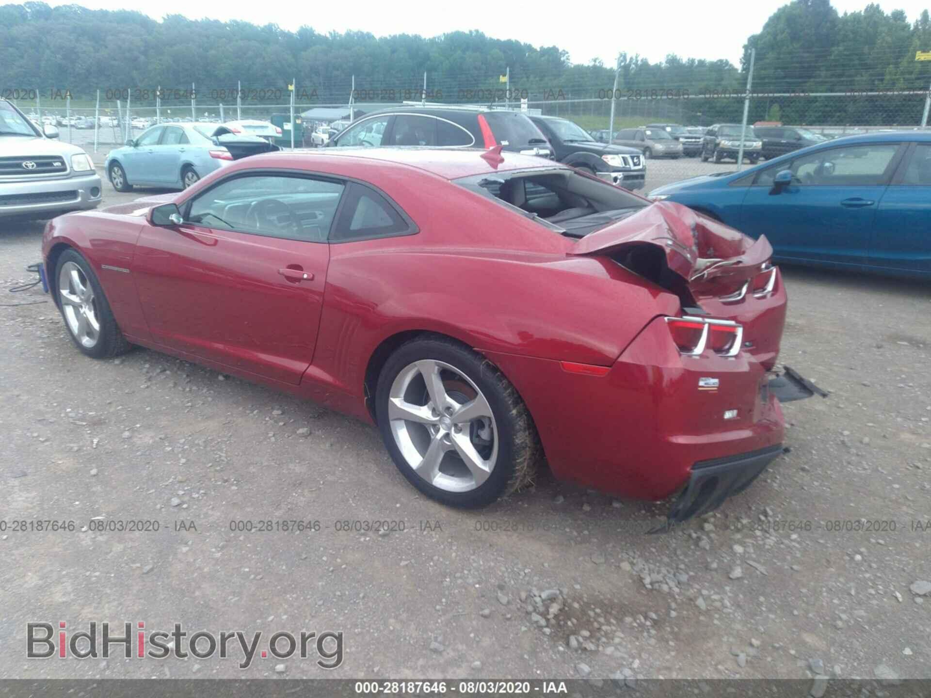 2013 CHEVROLET CAMARO - VIN: 2G1FC1E35D9235461 - Фото 3