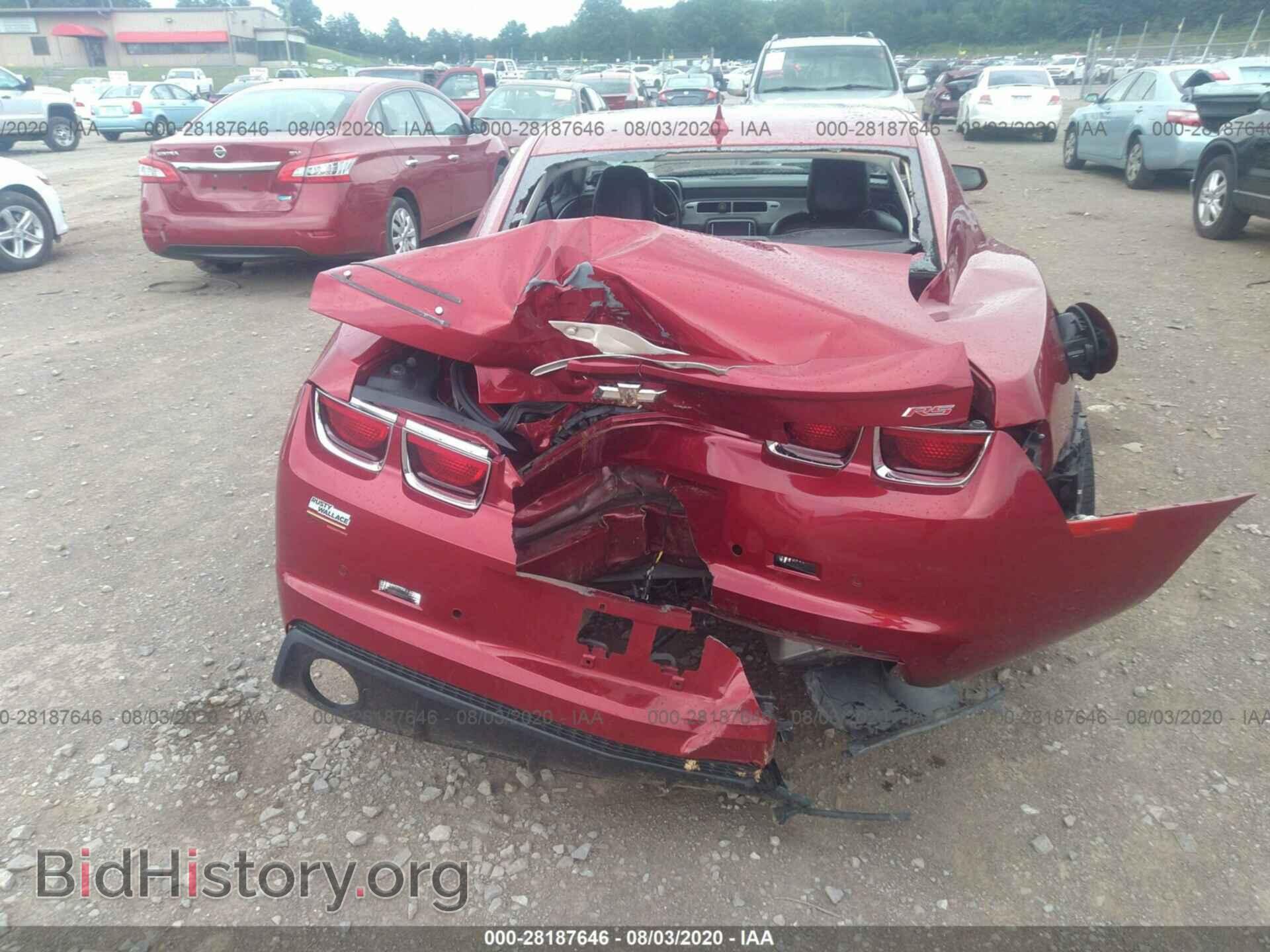 2013 CHEVROLET CAMARO - VIN: 2G1FC1E35D9235461 - Фото 6